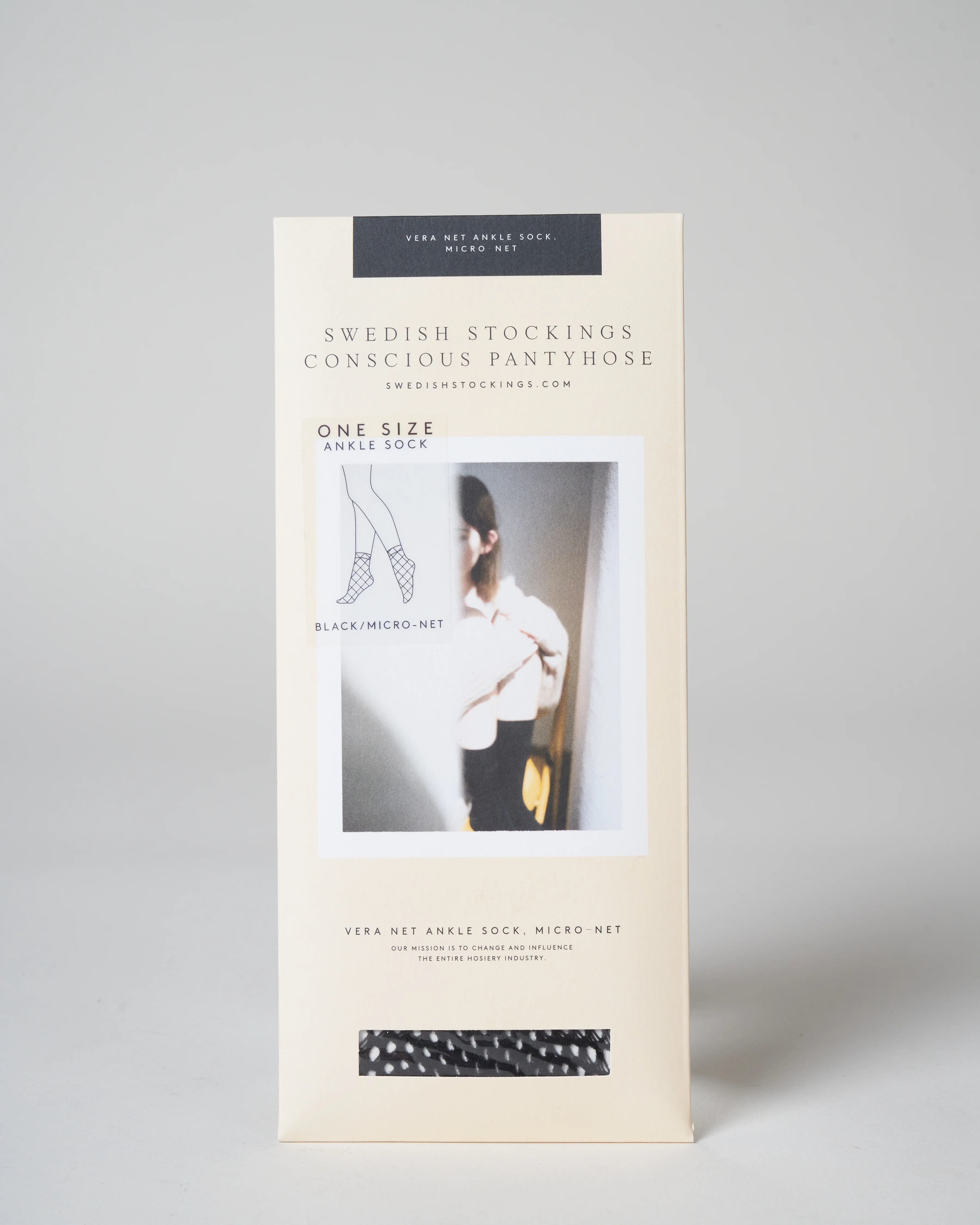 vera net sock - black