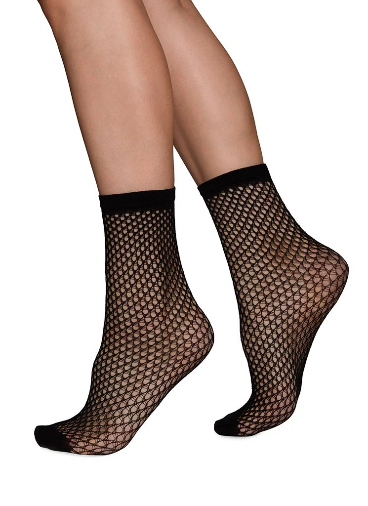 vera net sock - black - Image 3
