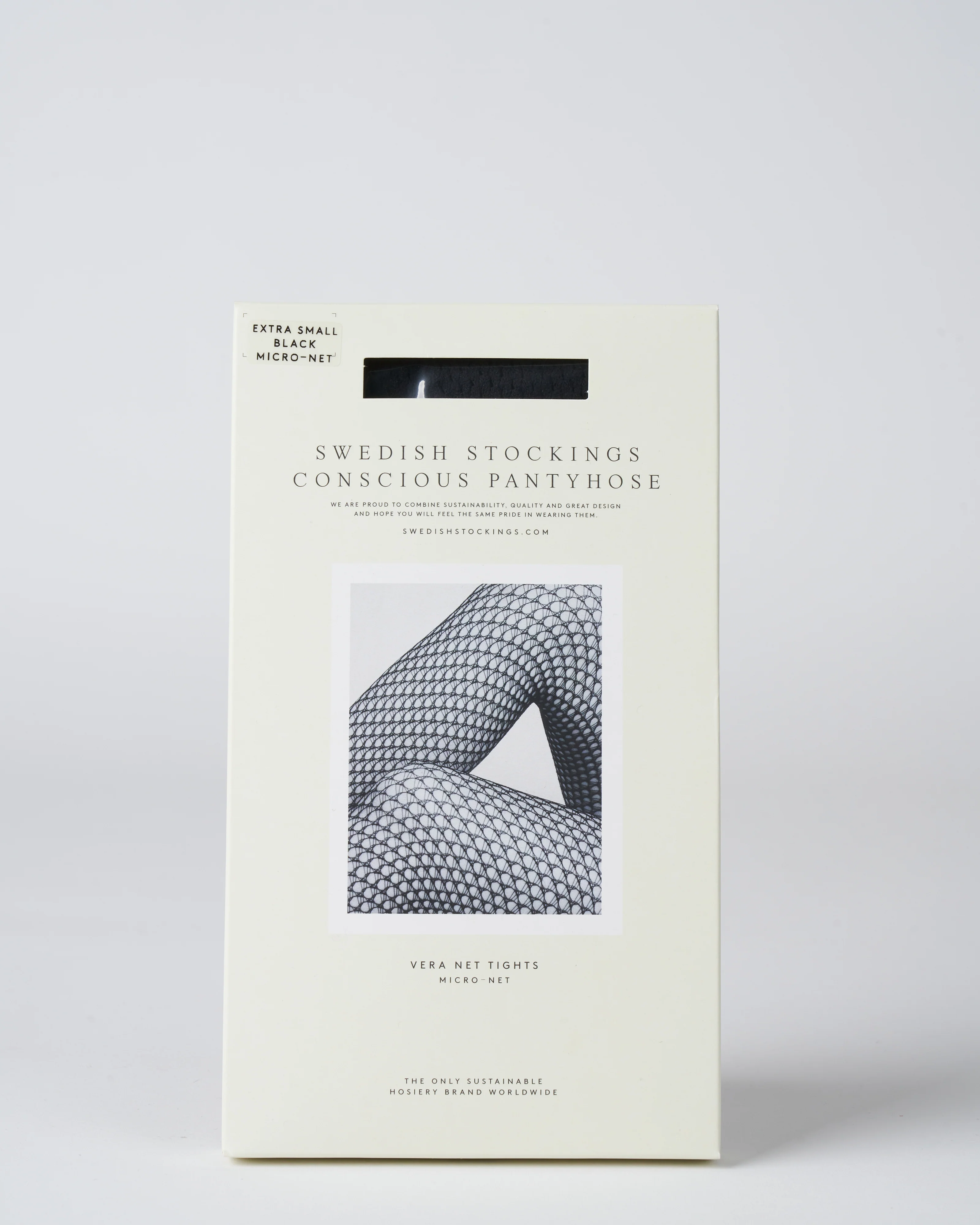 vera net tights - black