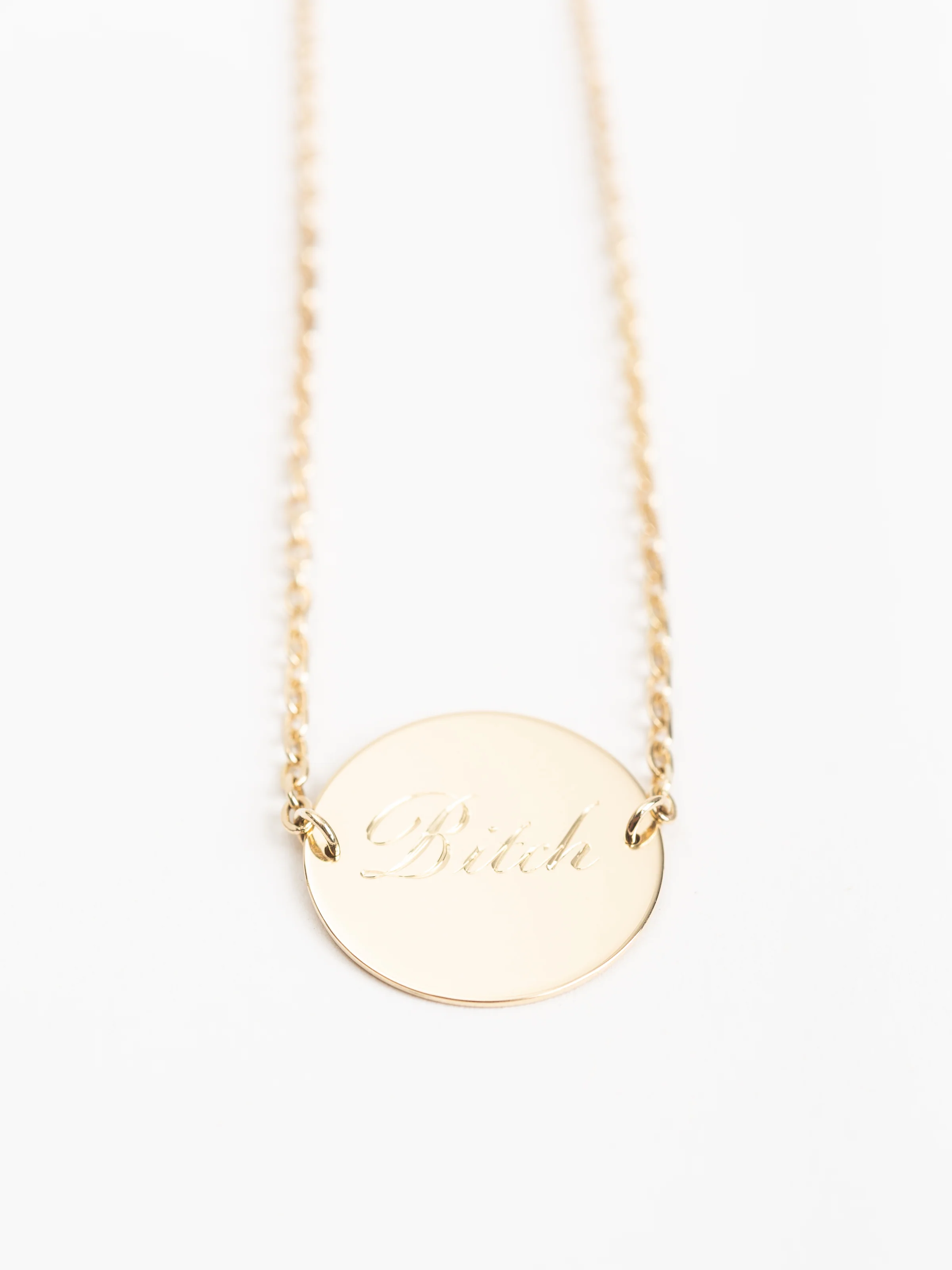 sweet pea 18k bitch necklace - Image 2