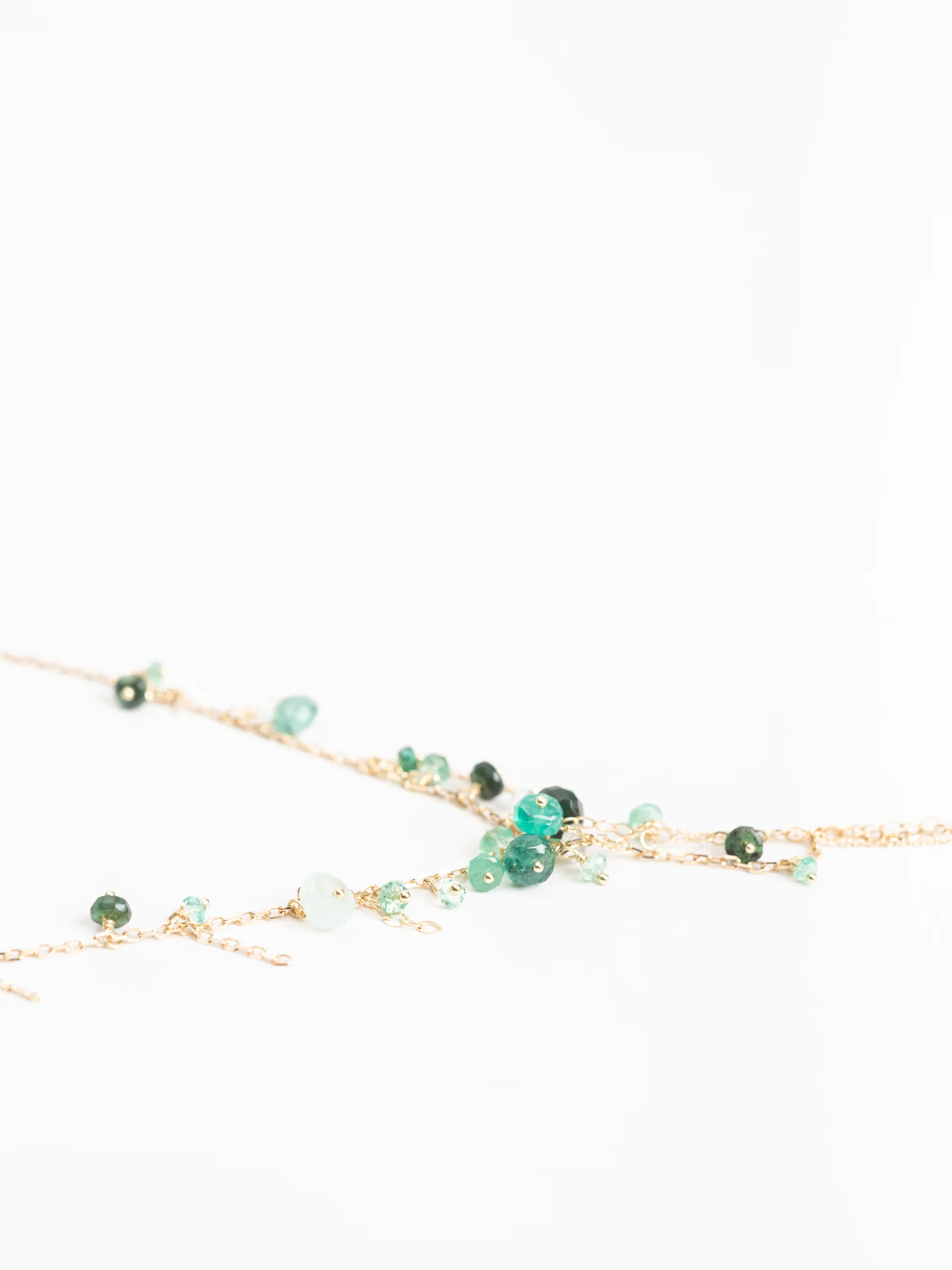 pogo punk emerald drop necklace - Image 6