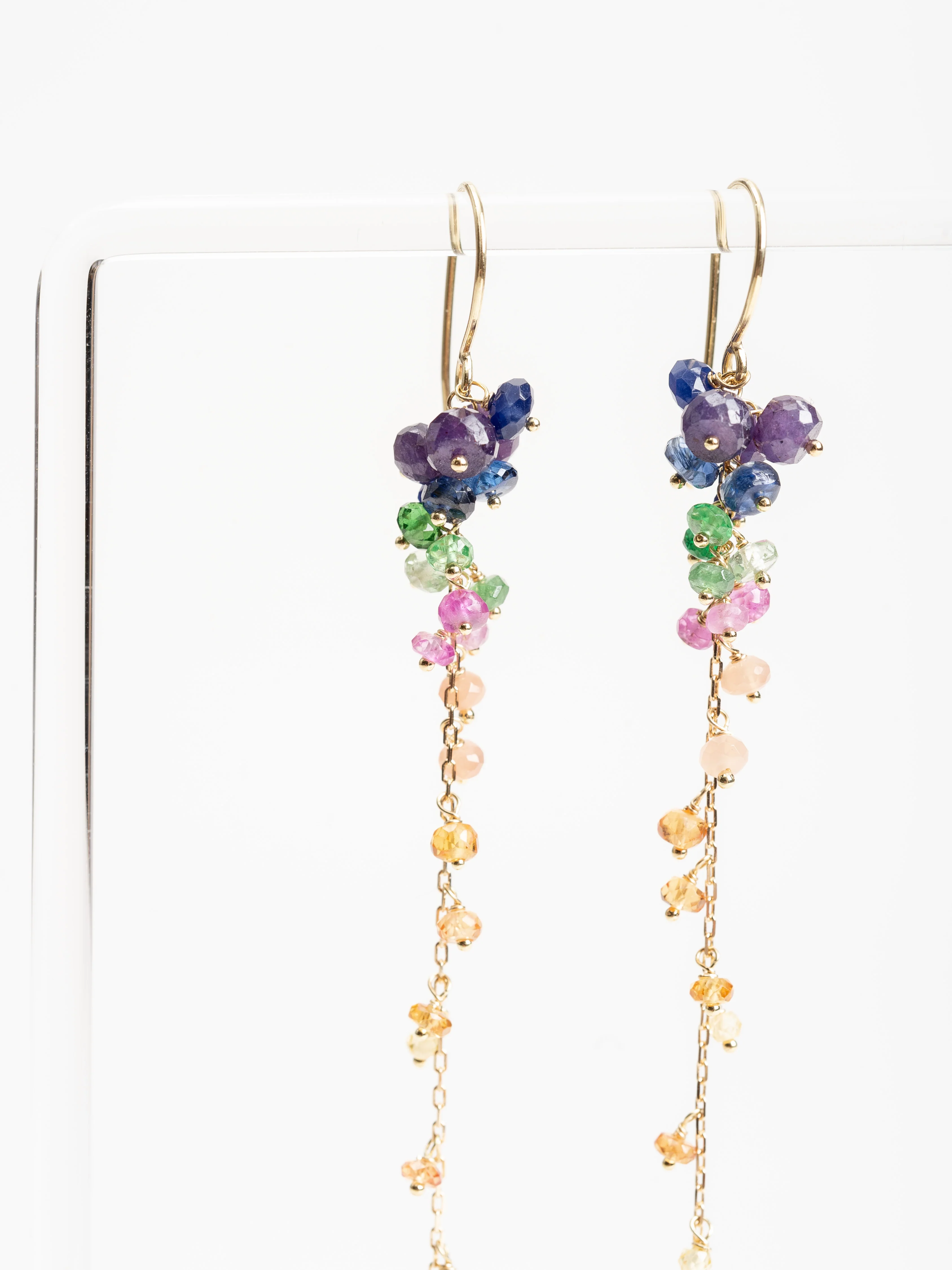 rainbow drop earrings - Image 2