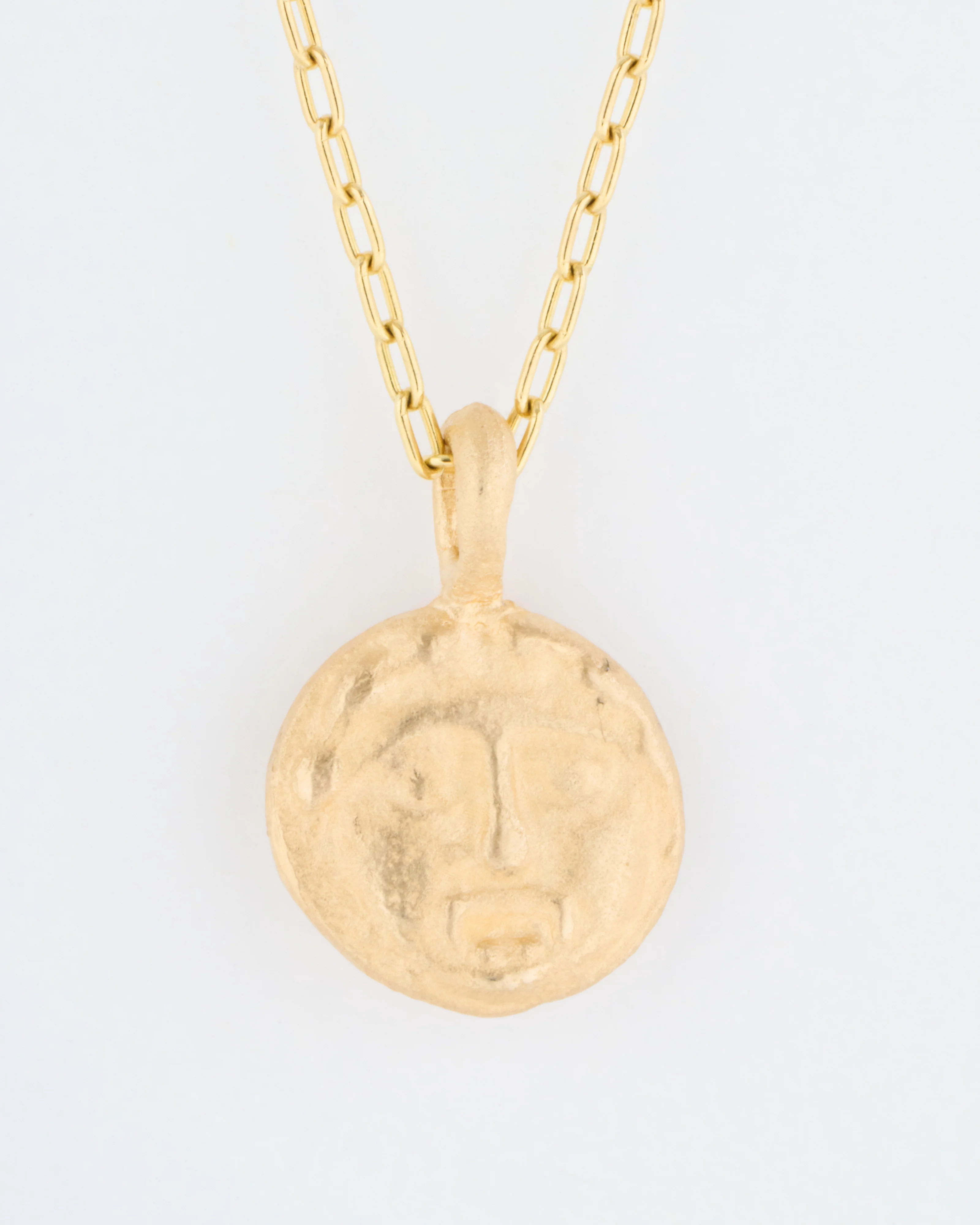 gorgon/athena coin necklace - Image 2