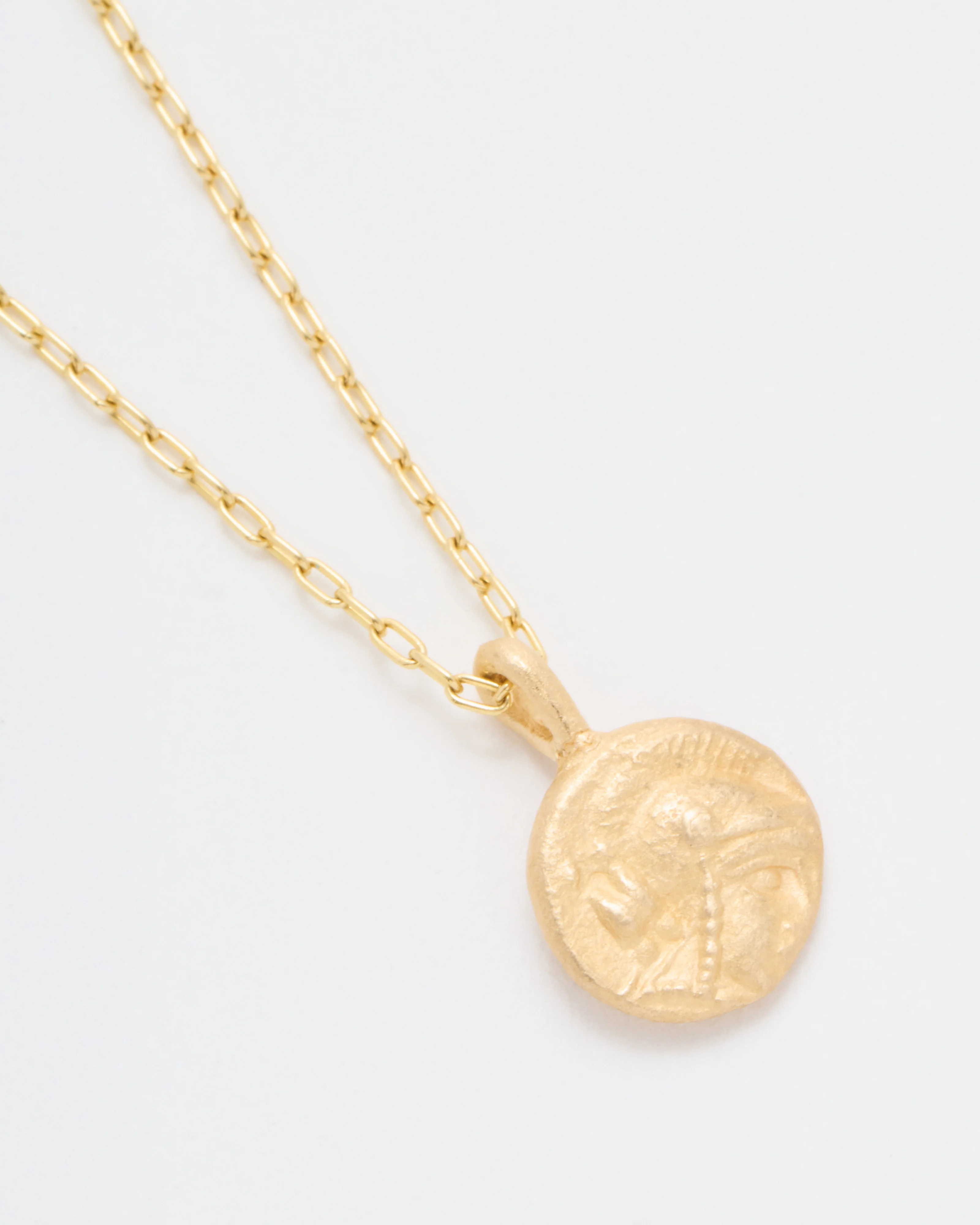 gorgon/athena coin necklace - Image 4