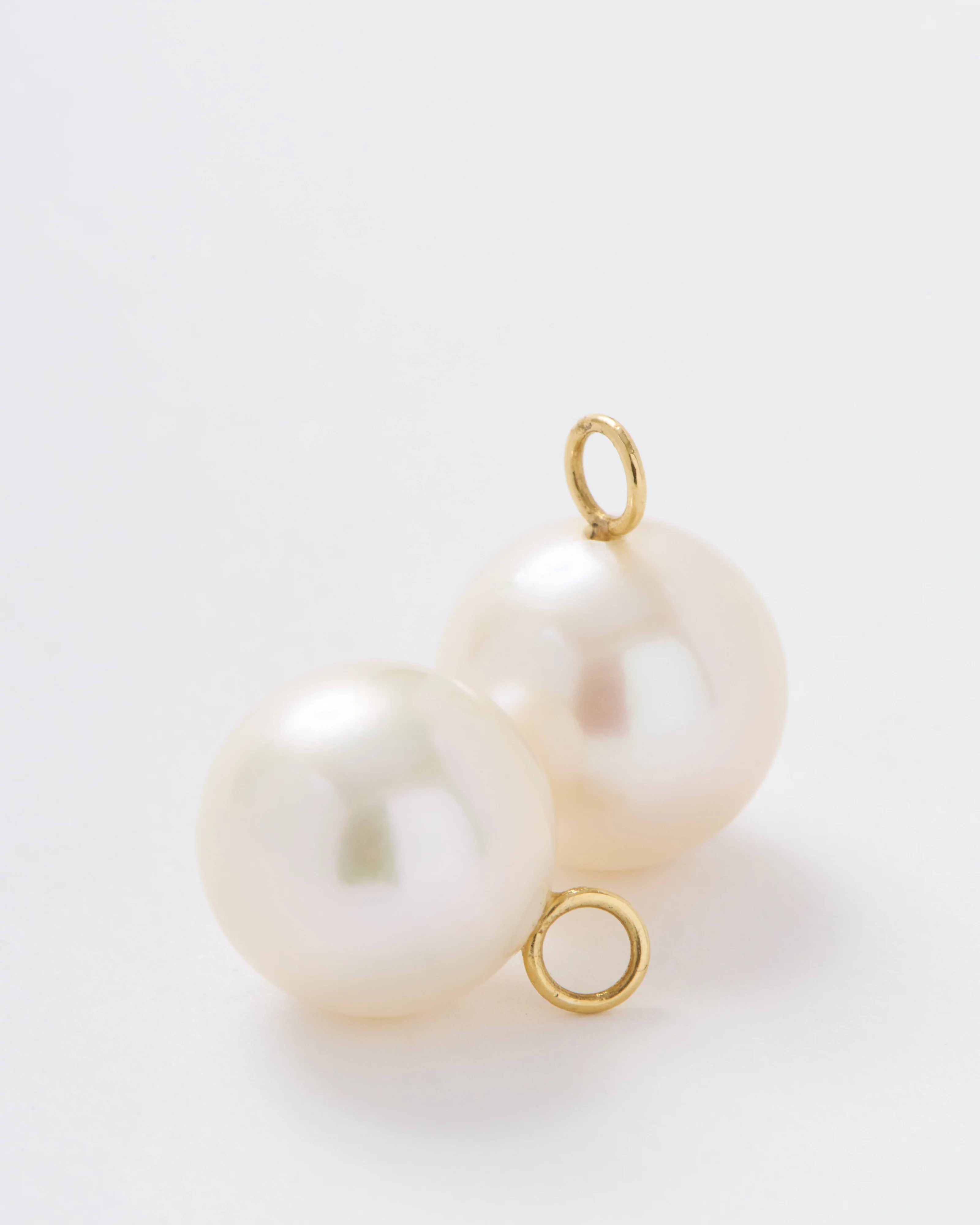 11mm pearl earring charms