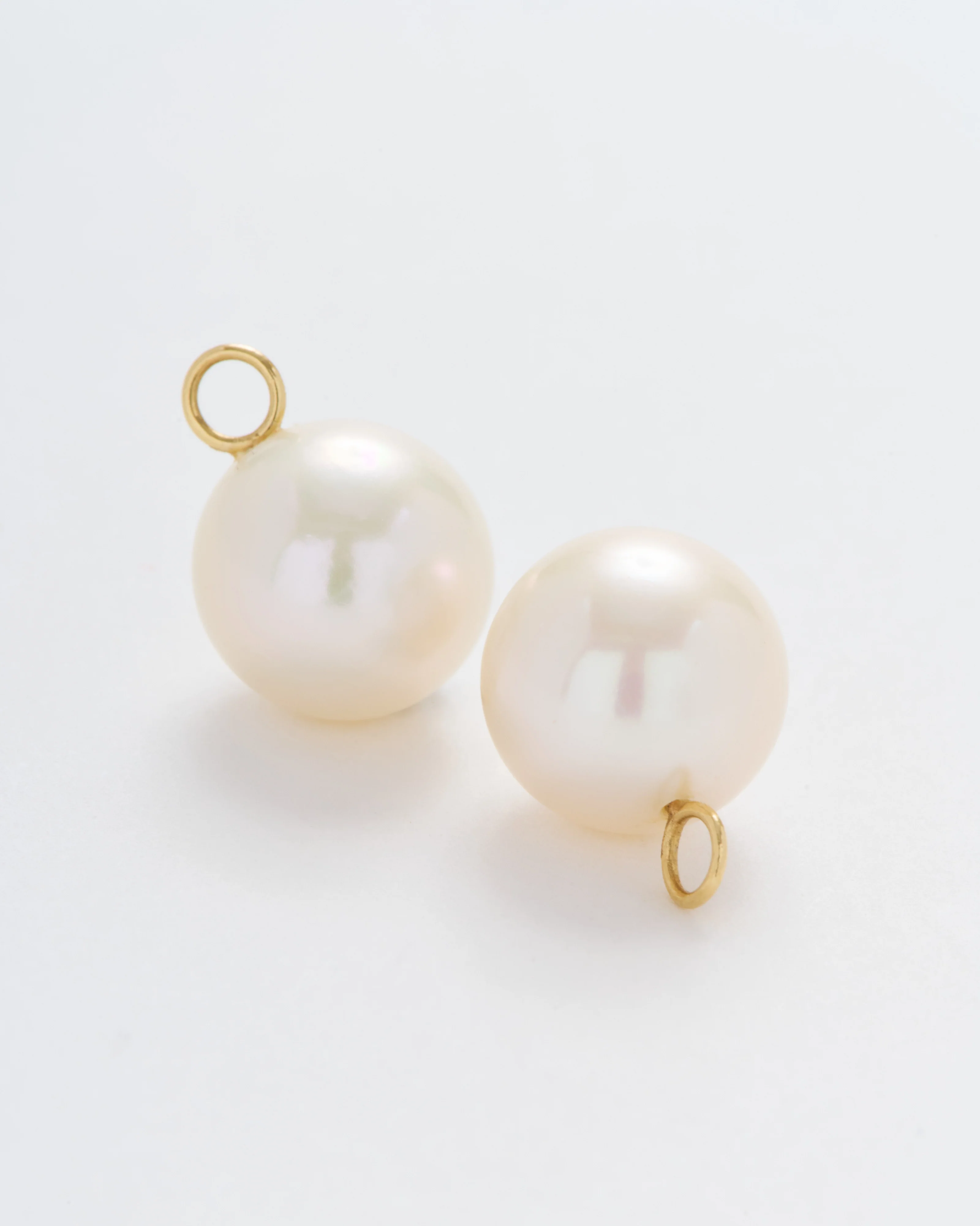 11mm pearl earring charms - Image 4