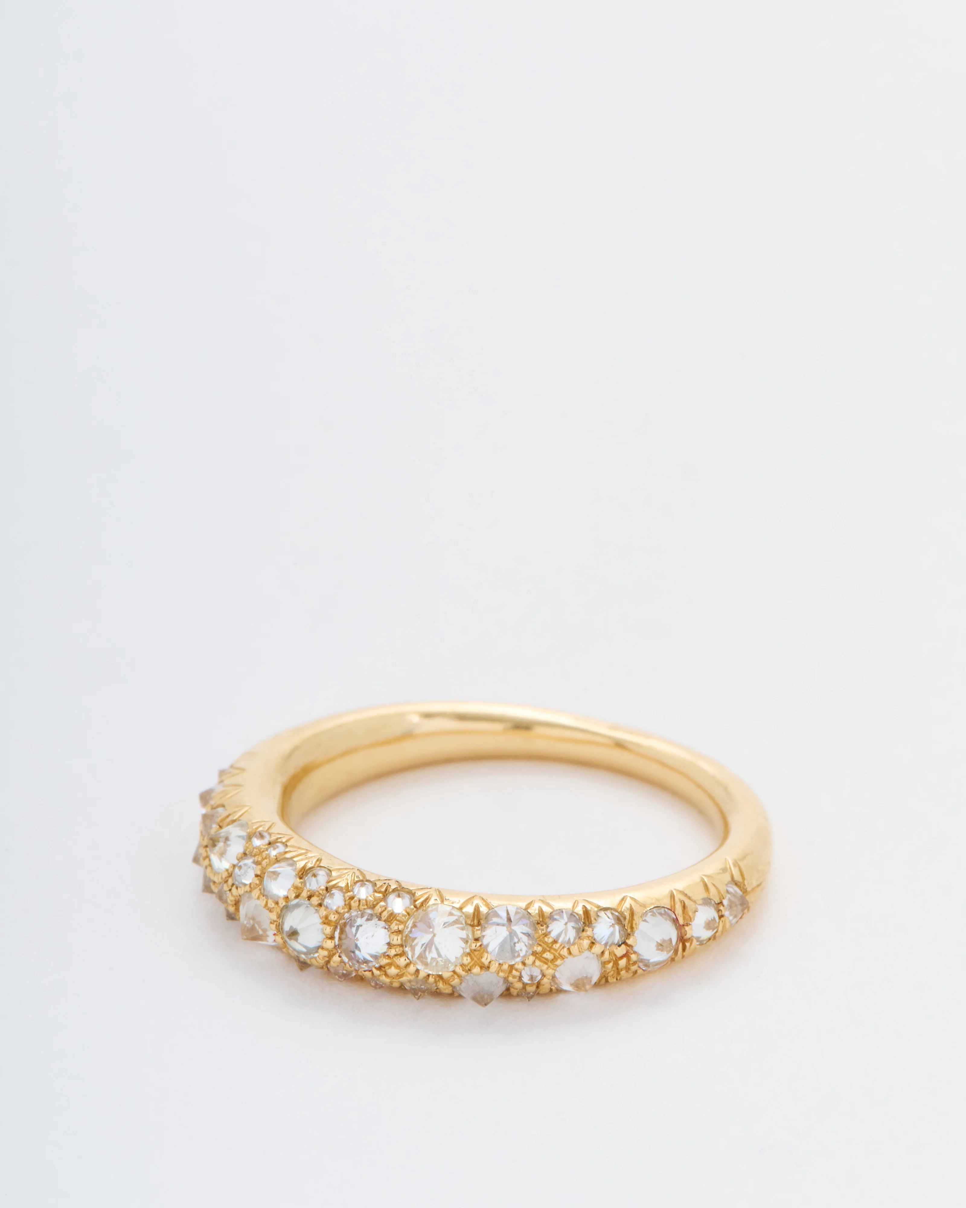 barbed diamond medium duomo ring - Image 3