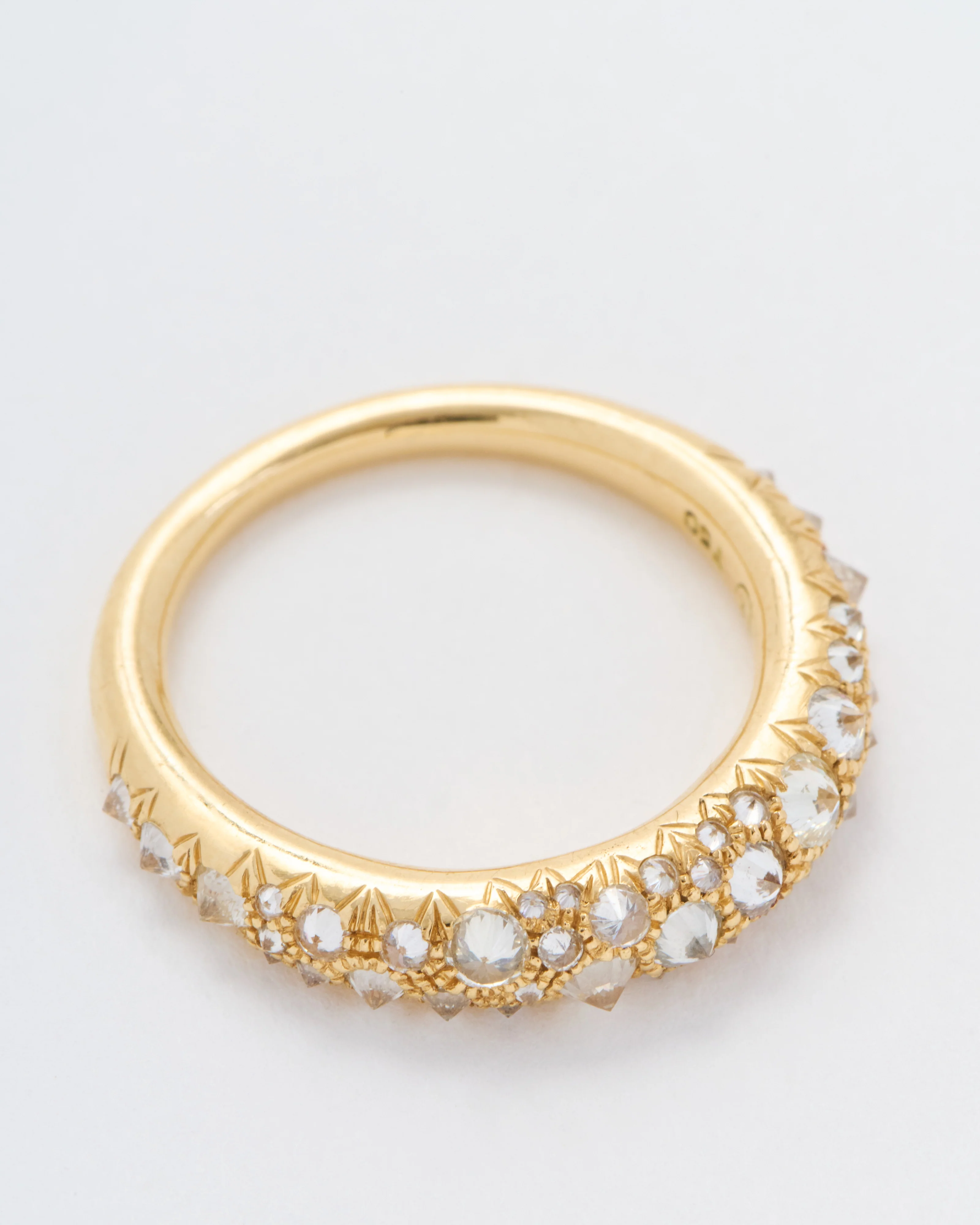 barbed diamond medium duomo ring - Image 5