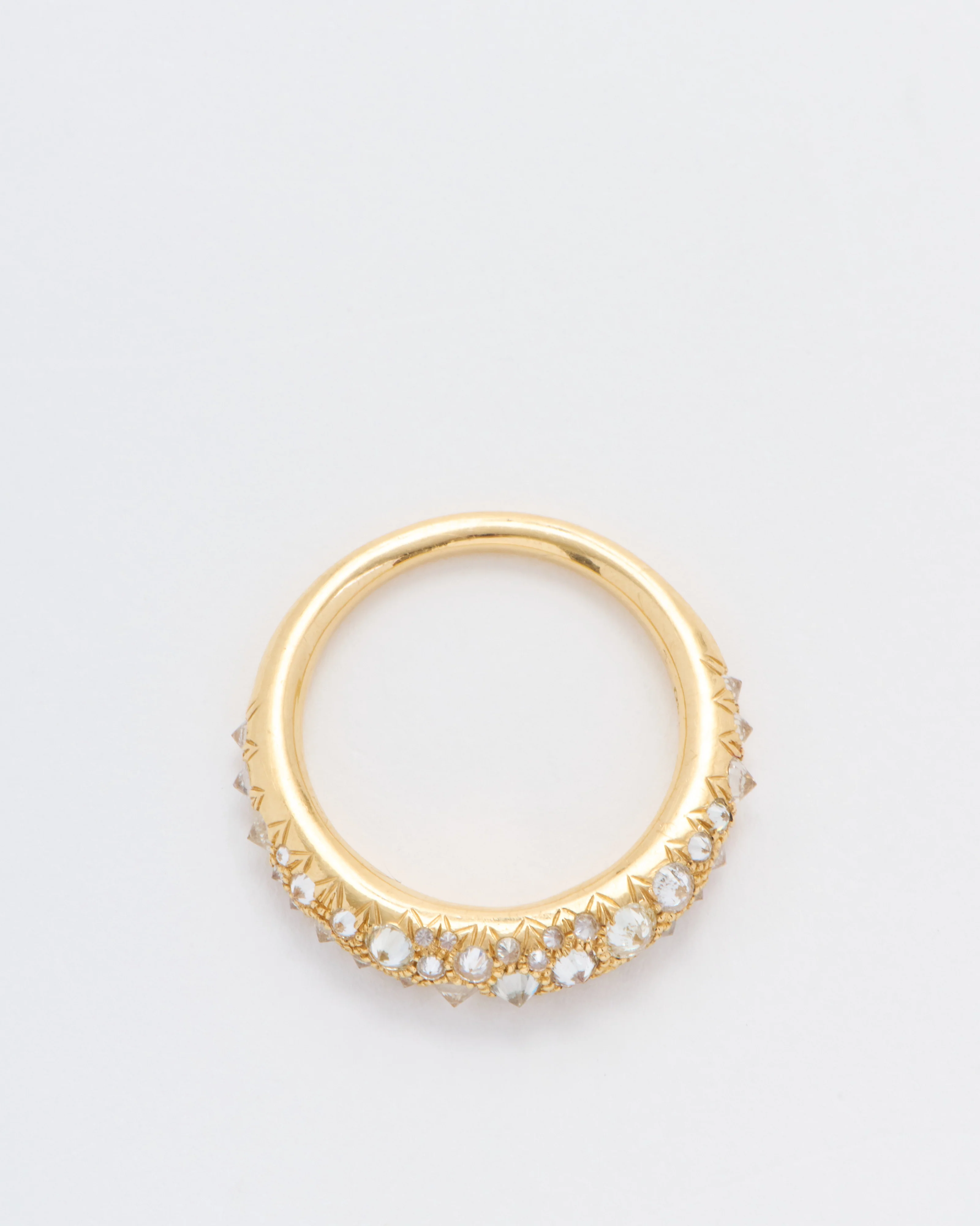barbed diamond medium duomo ring - Image 6