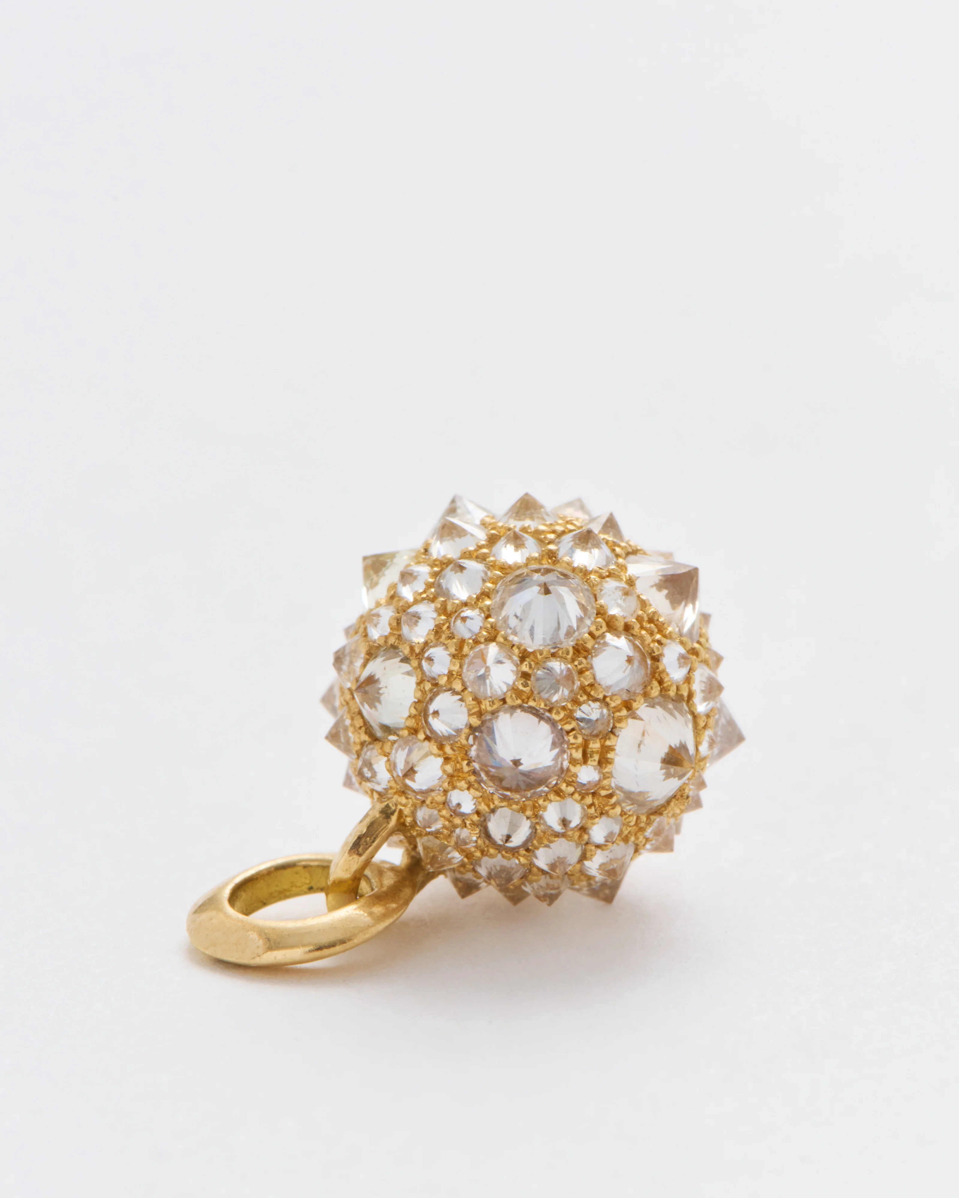 barbed diamond orb charm - Image 2