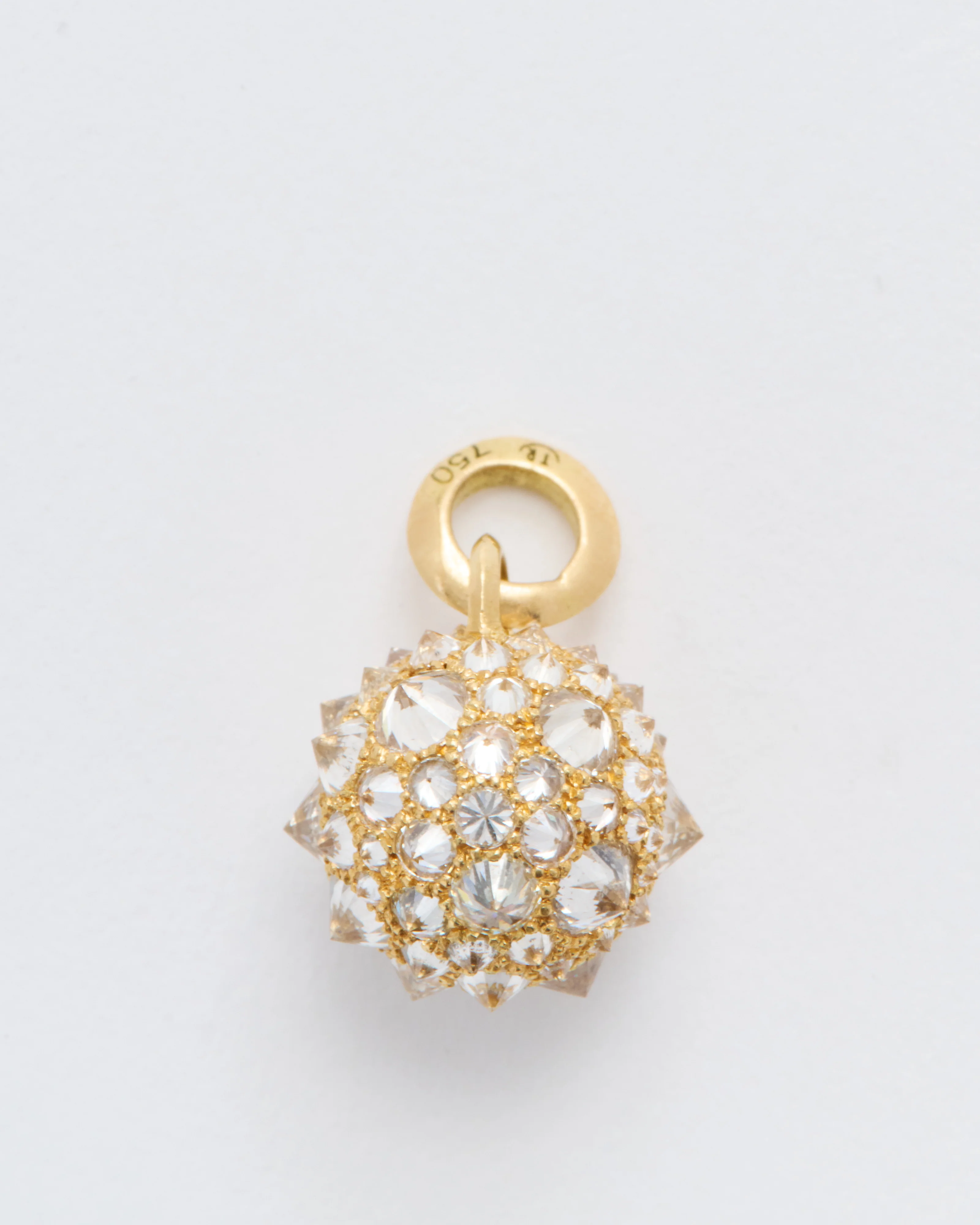 barbed diamond orb charm - Image 4