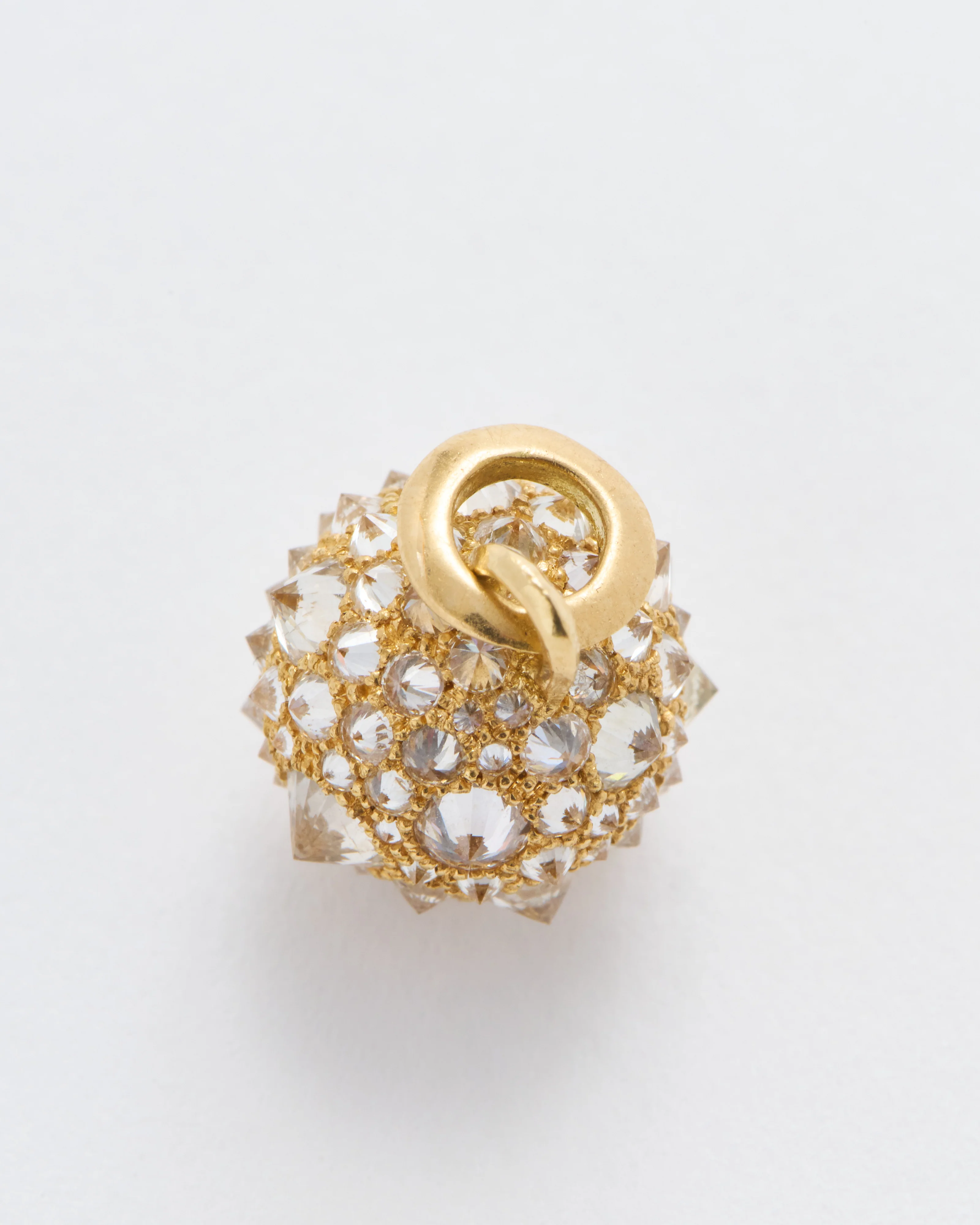 barbed diamond orb charm - Image 5