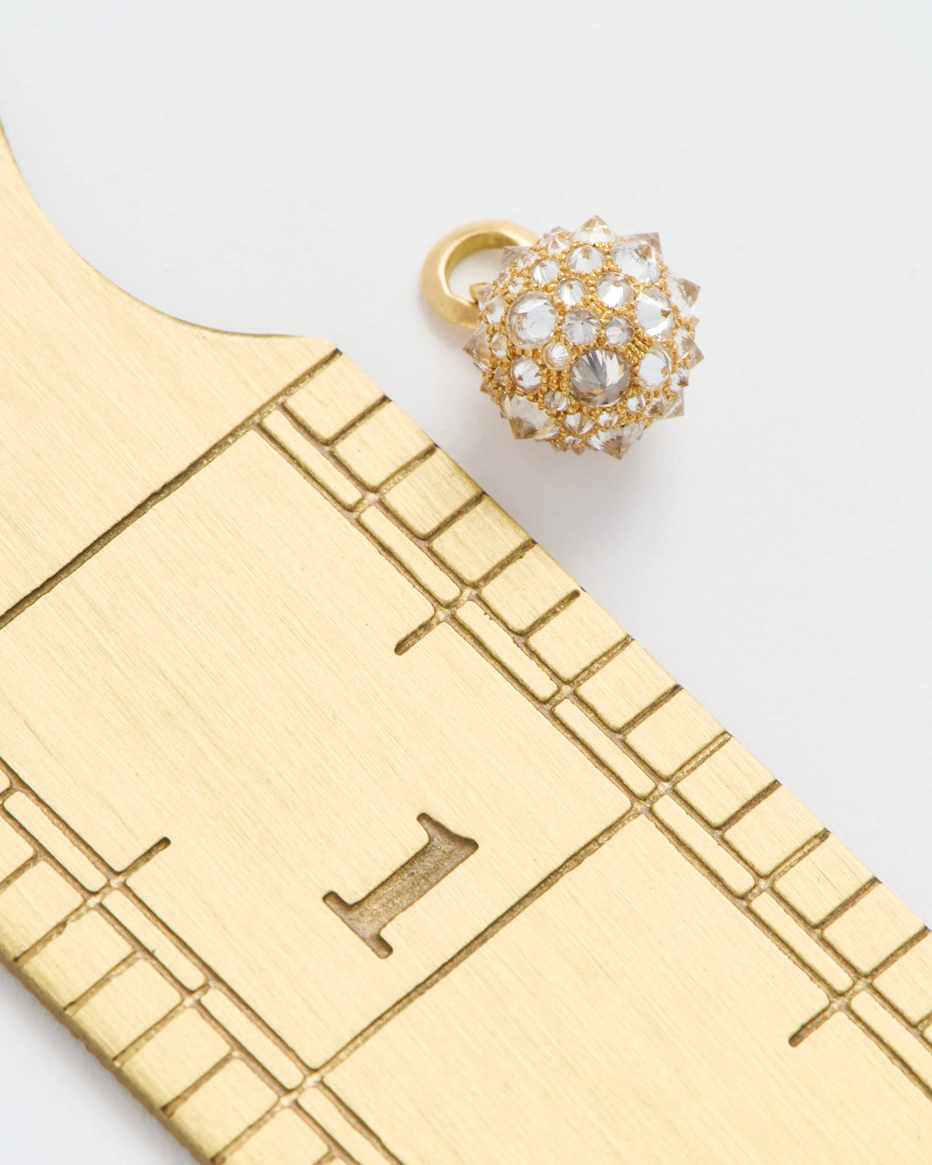 barbed diamond orb charm - Image 7