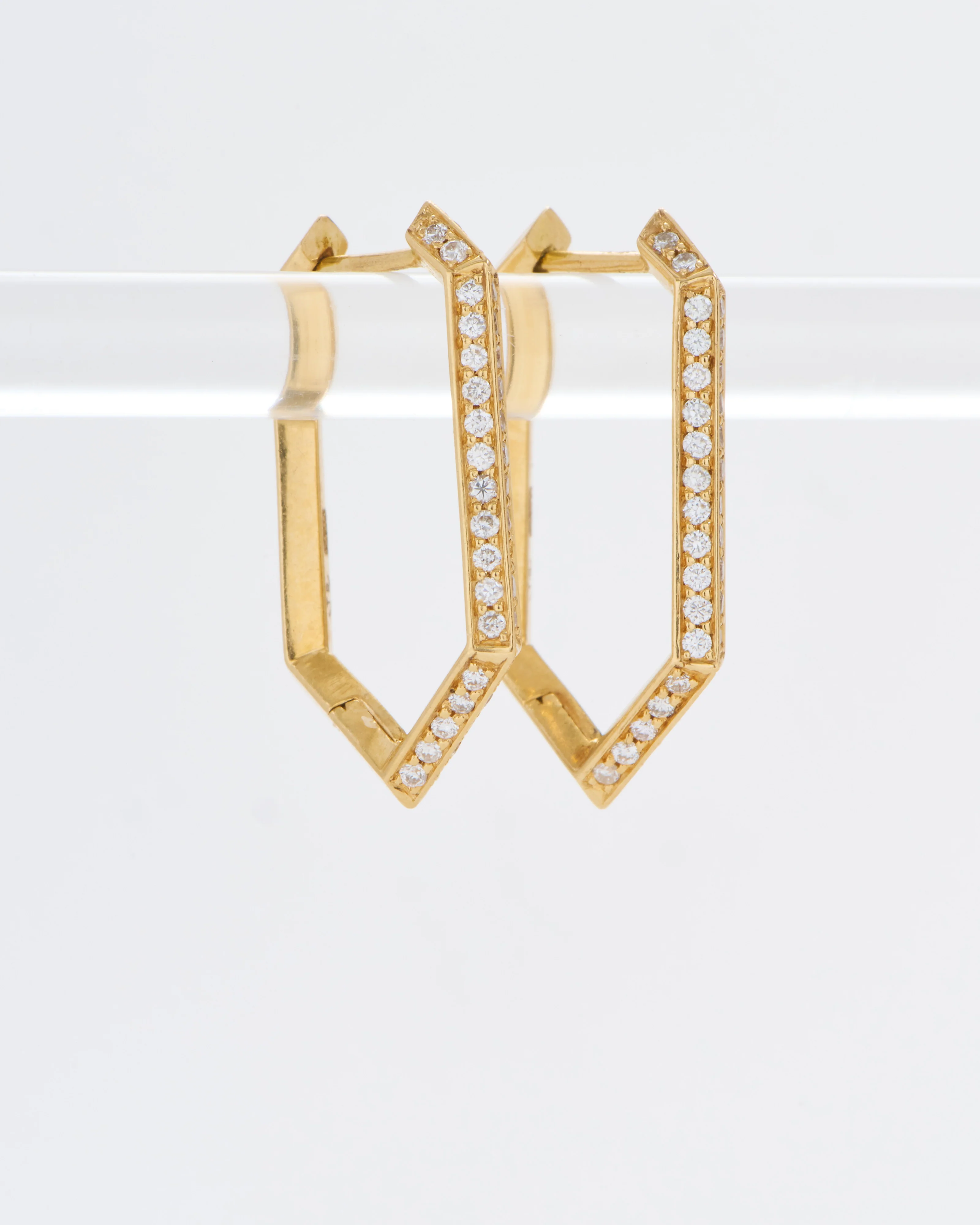 diamond makhaira hoops - Image 2