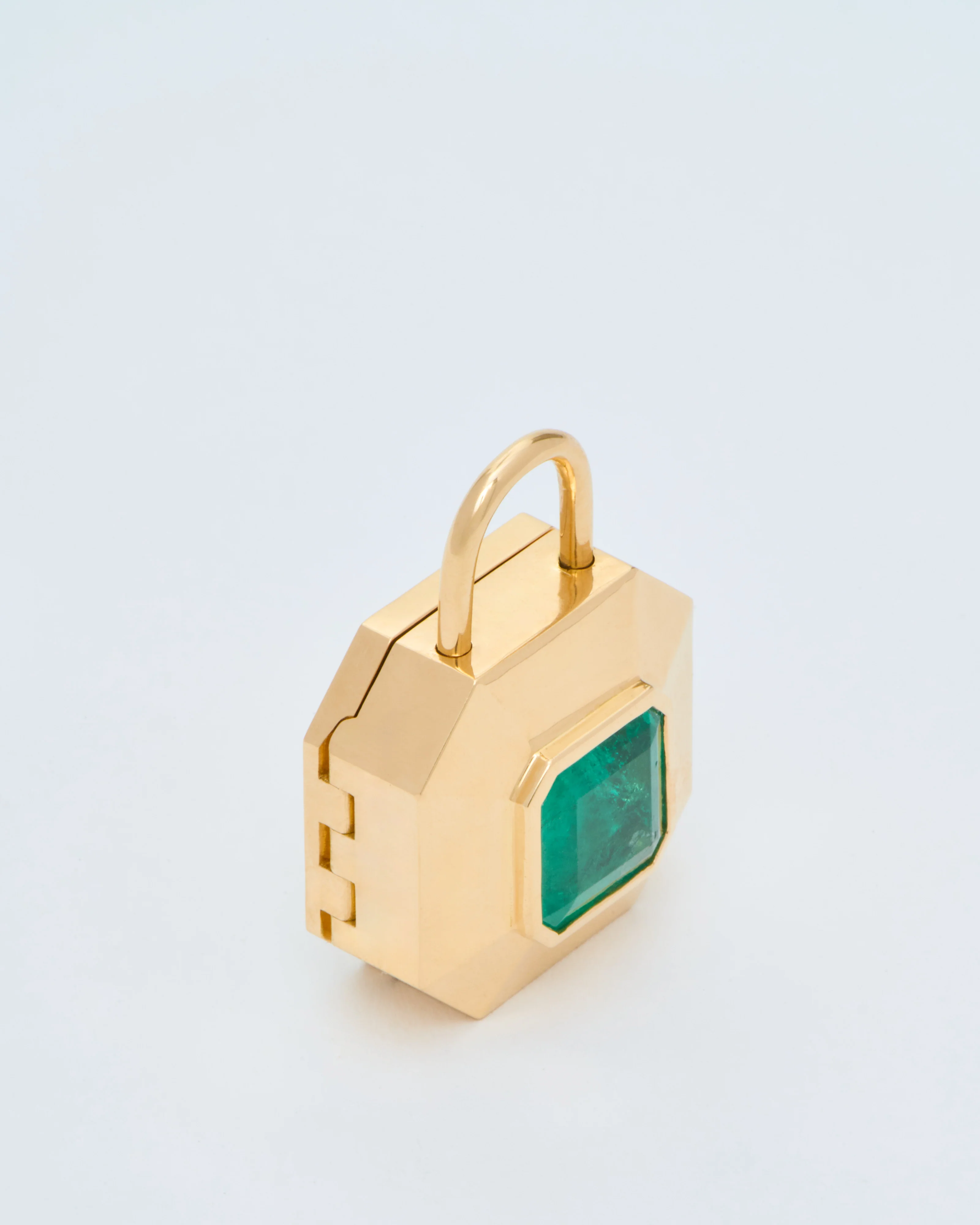 large emerald padlocket - Image 7