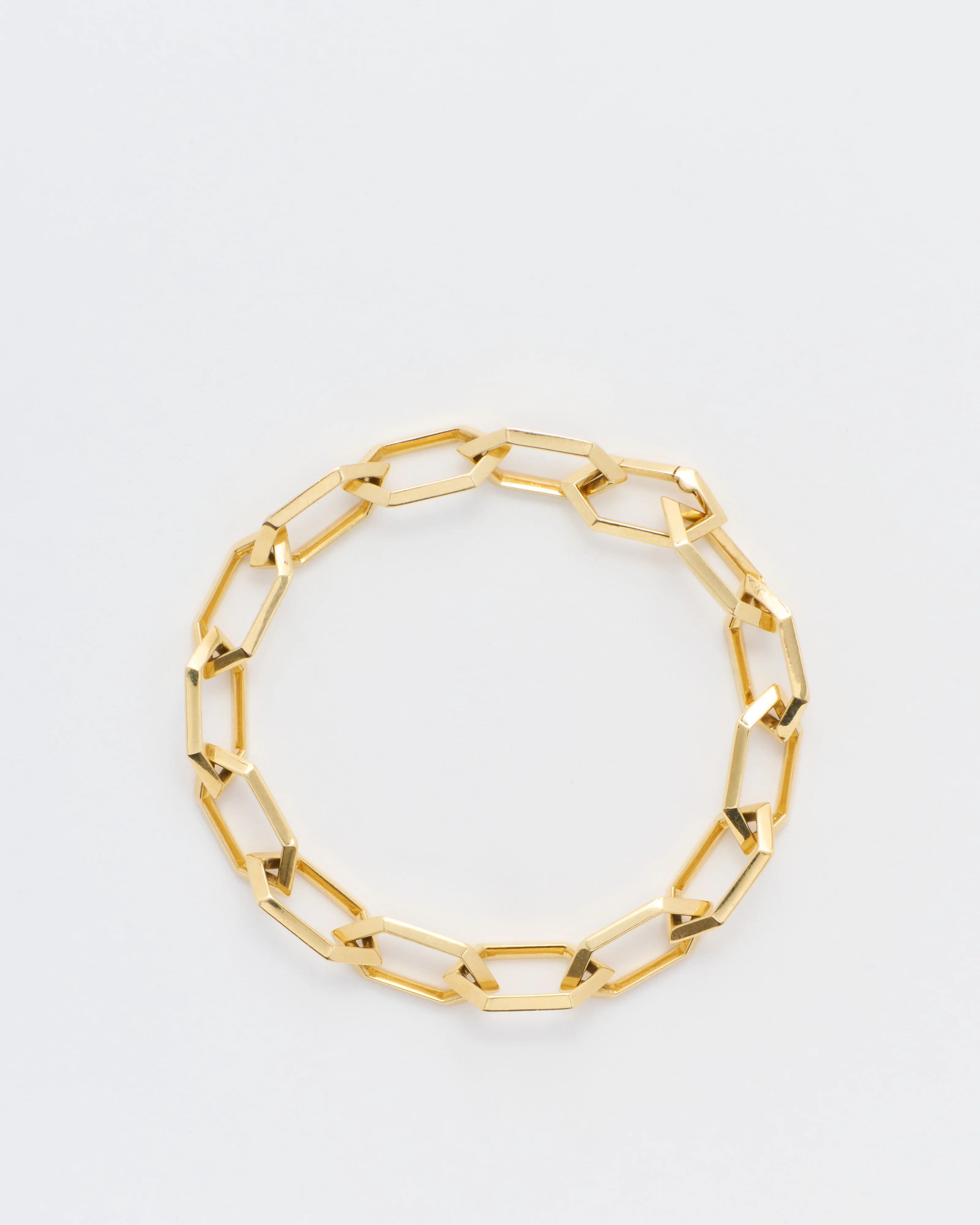 makhaira chain bracelet w/ solid clip link - Image 2