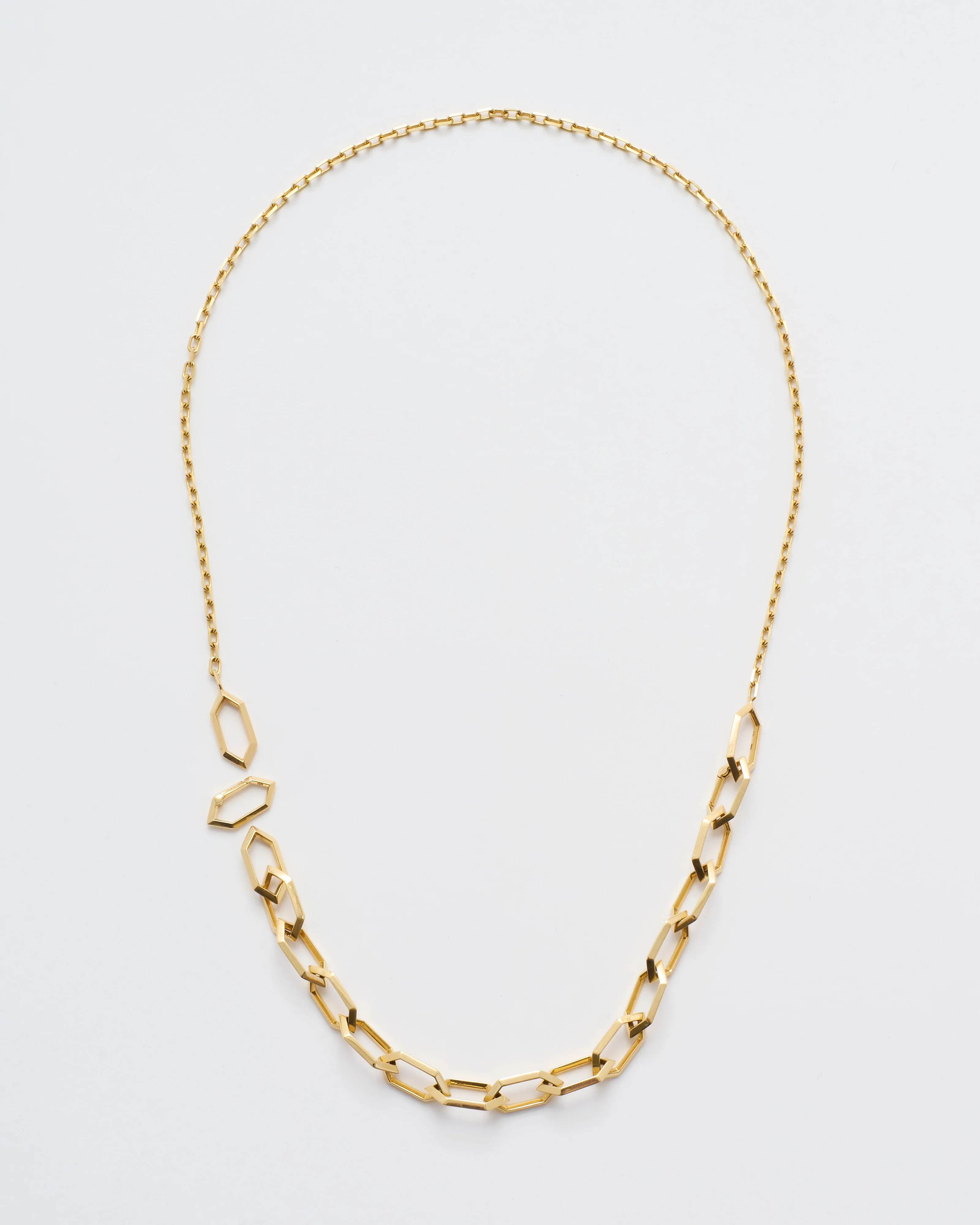 makhaira chain bracelet w/ solid clip link - Image 7