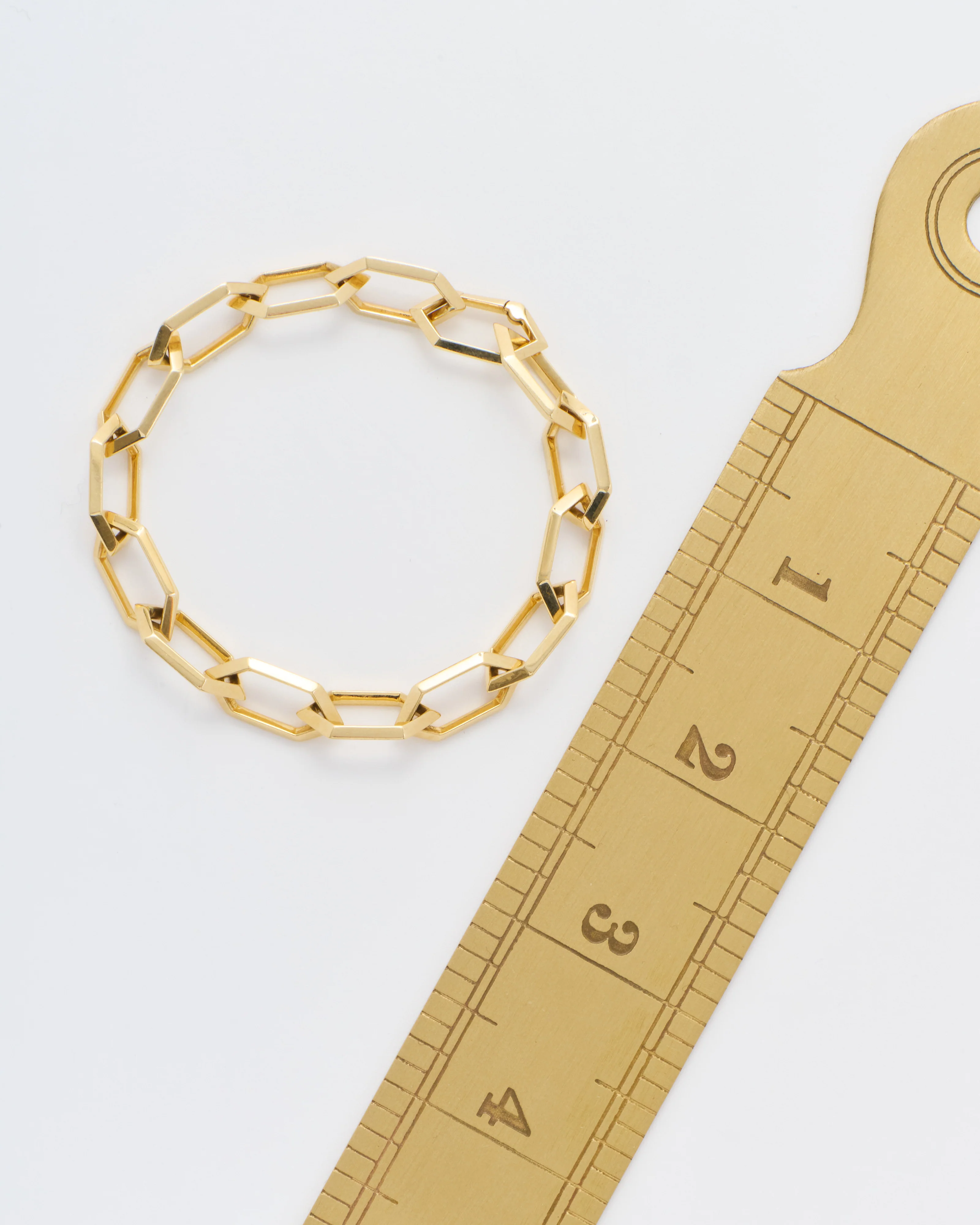 makhaira chain bracelet w/ solid clip link - Image 8