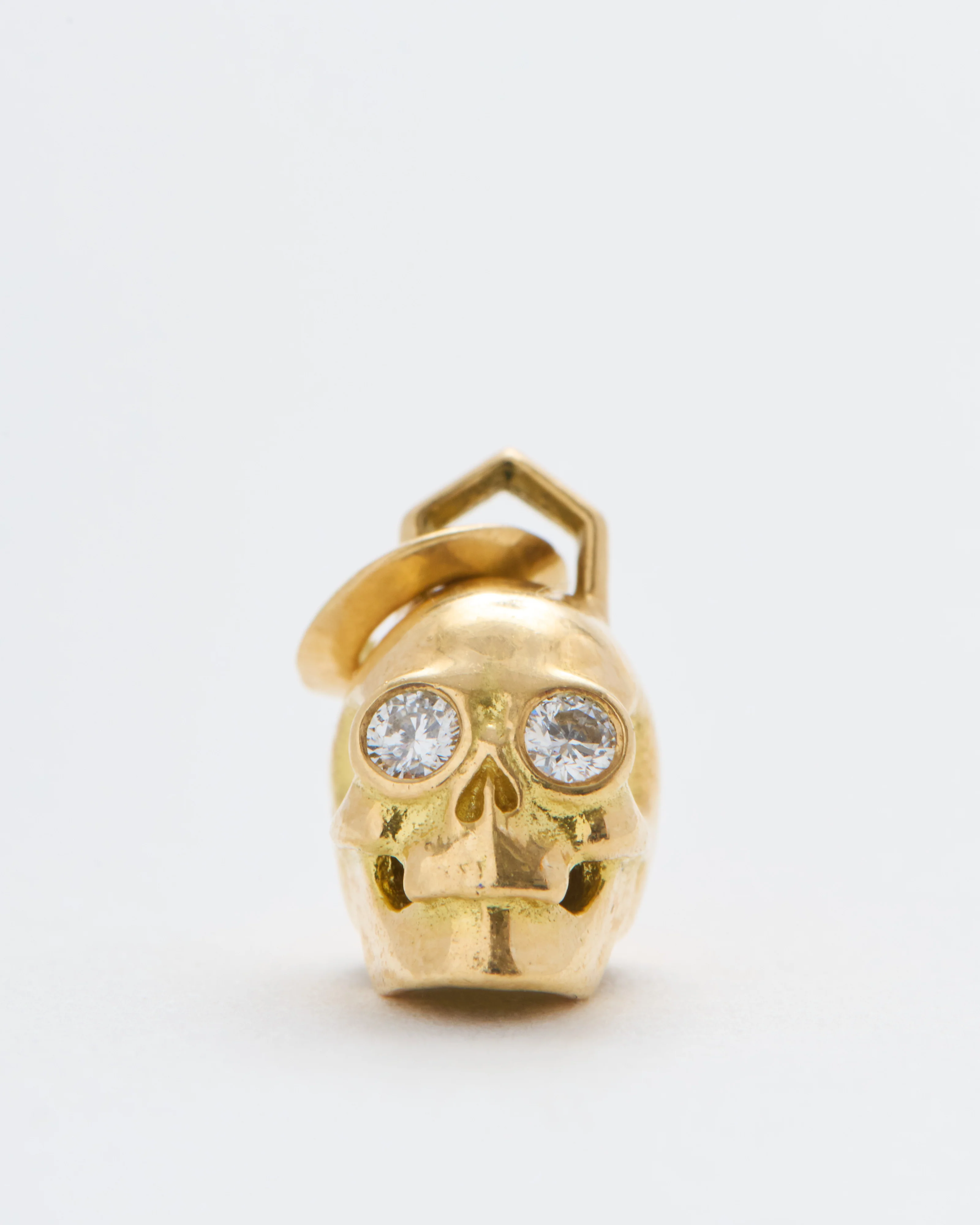 small diamond skull charm - Image 3