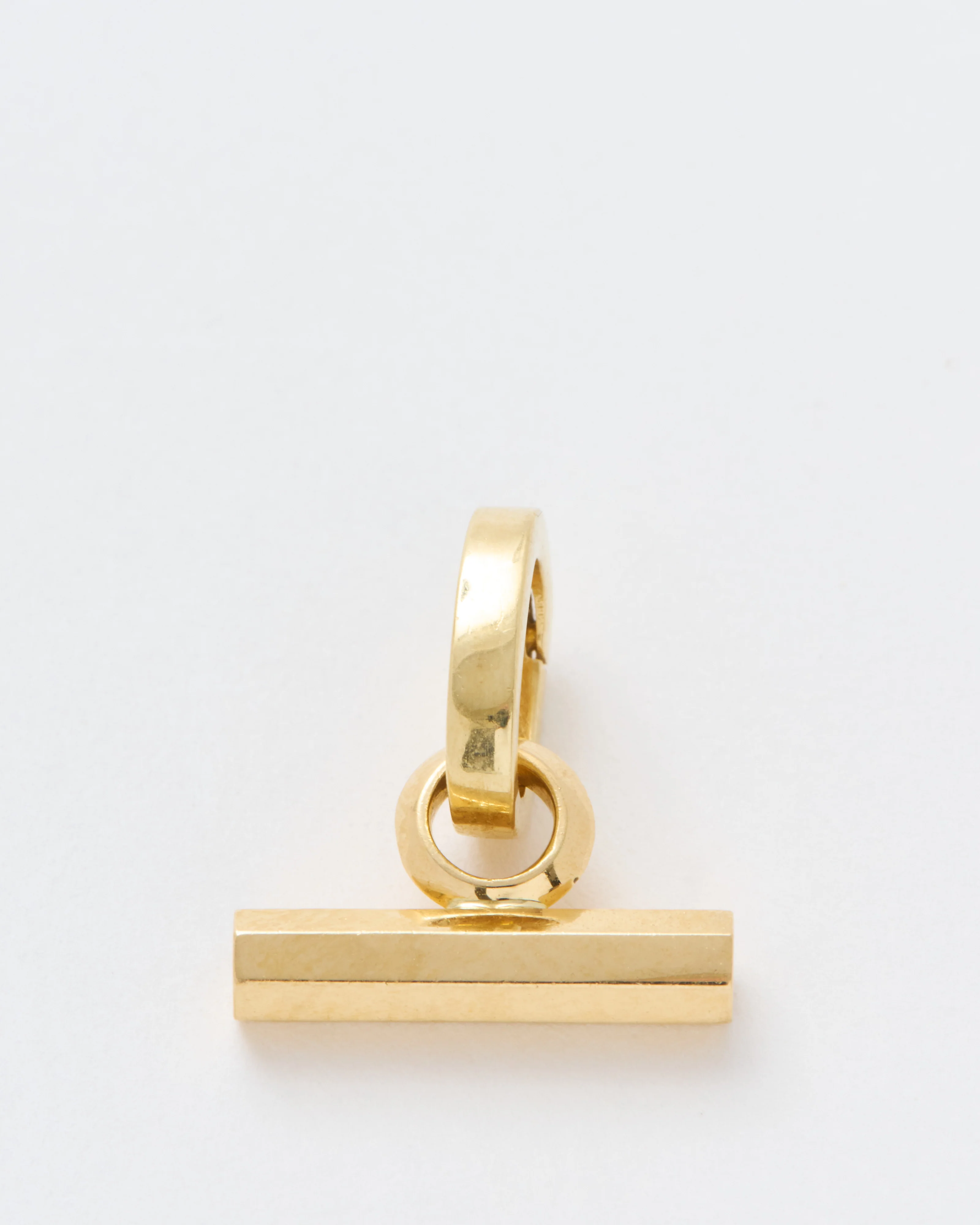 small t-bar fob charm