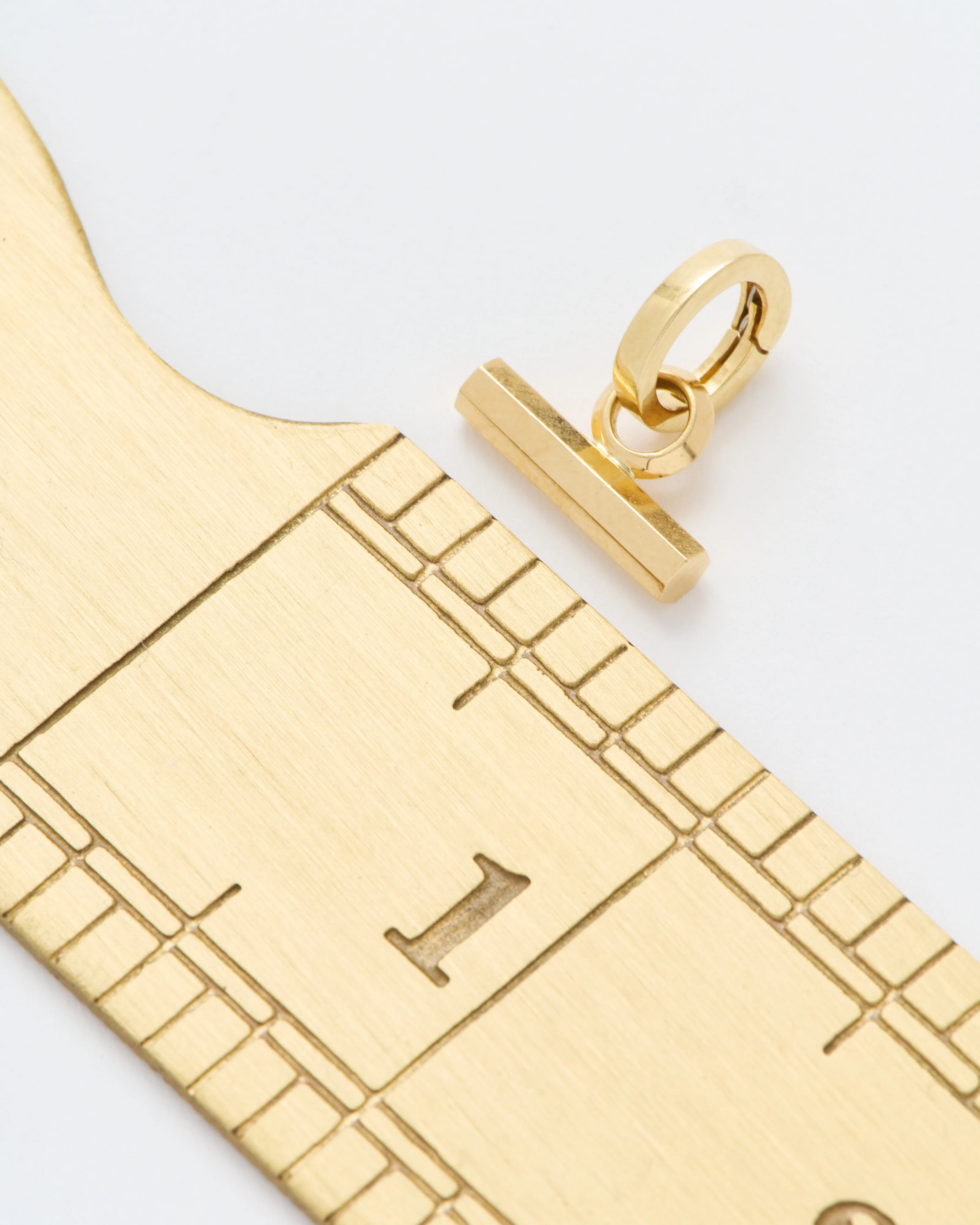 small t-bar fob charm - Image 5