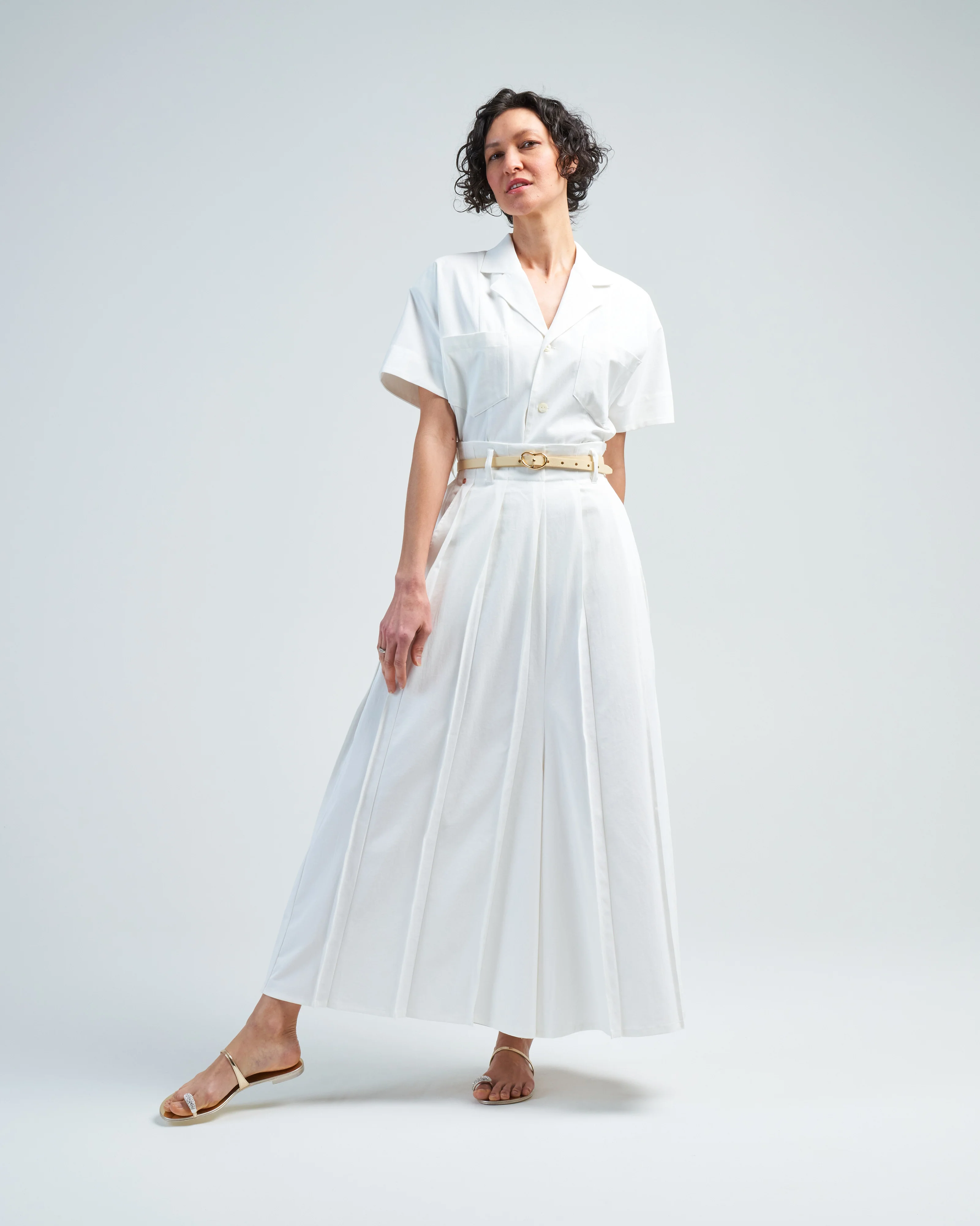 pleated skirt pants - Image 2