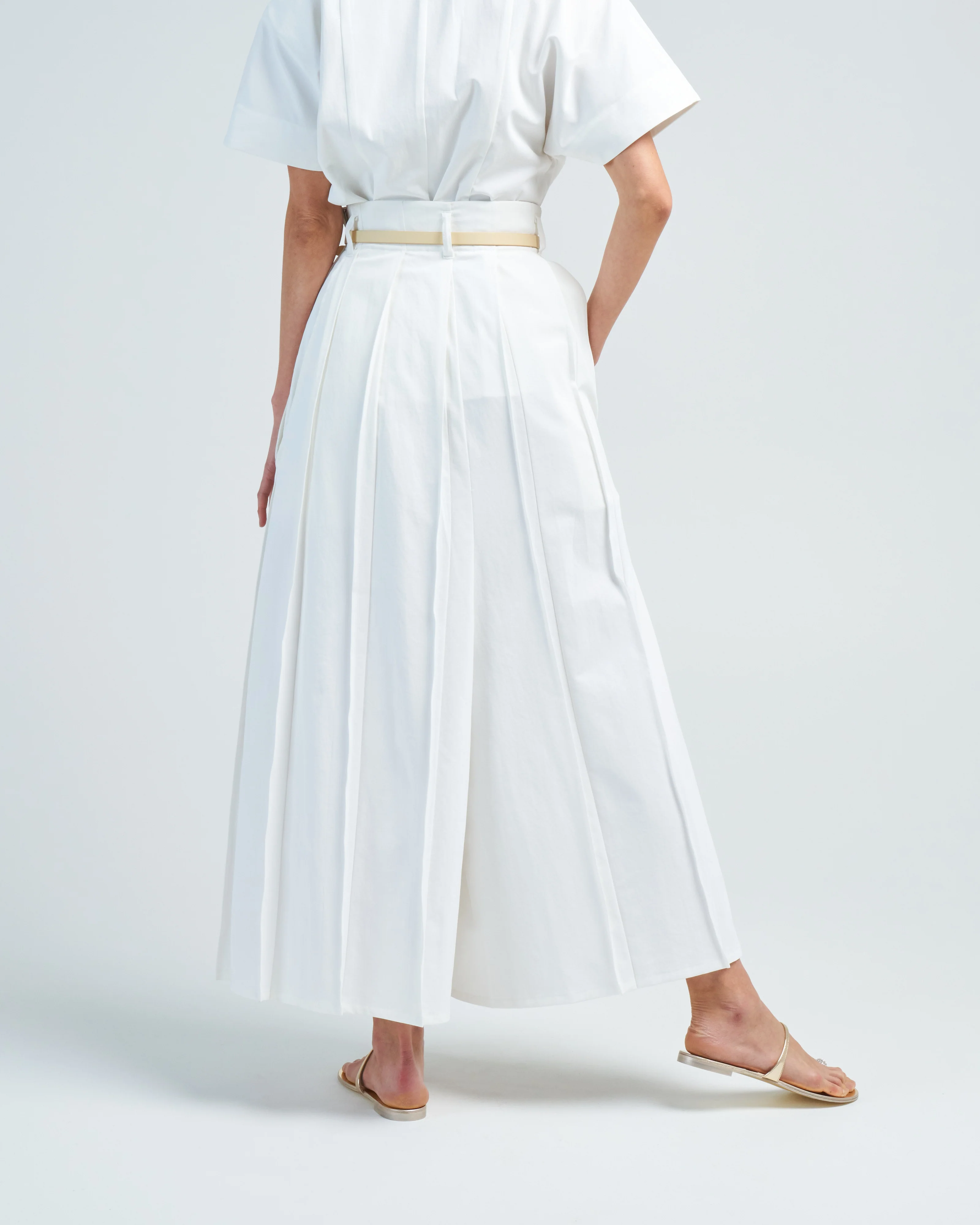 pleated skirt pants - Image 4