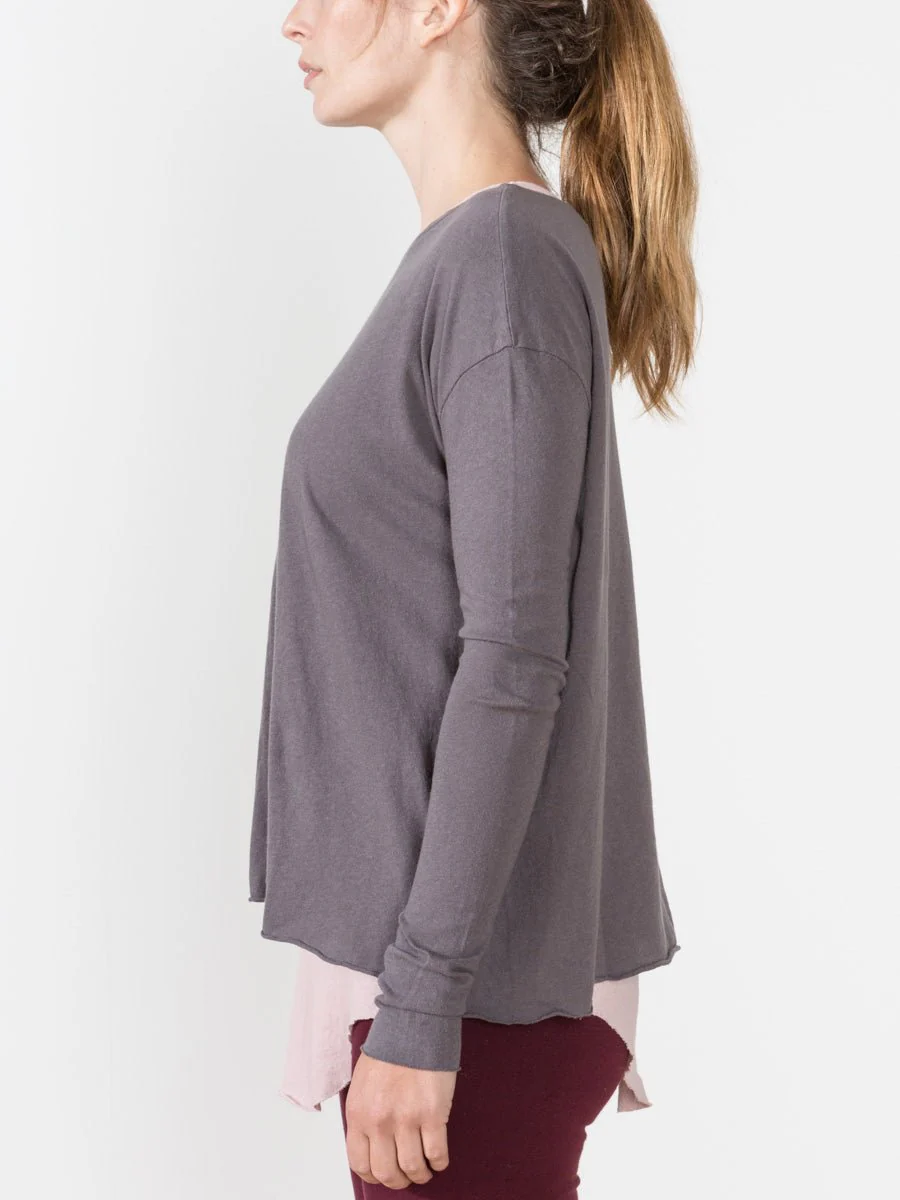 long sleeve boxy tee - Image 2