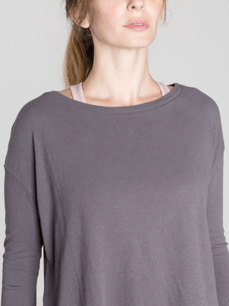 long sleeve boxy tee - Image 4