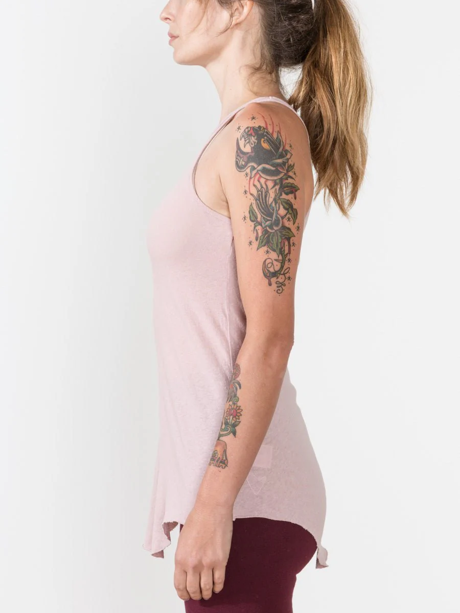 racerback tank - dirty pink - Image 2