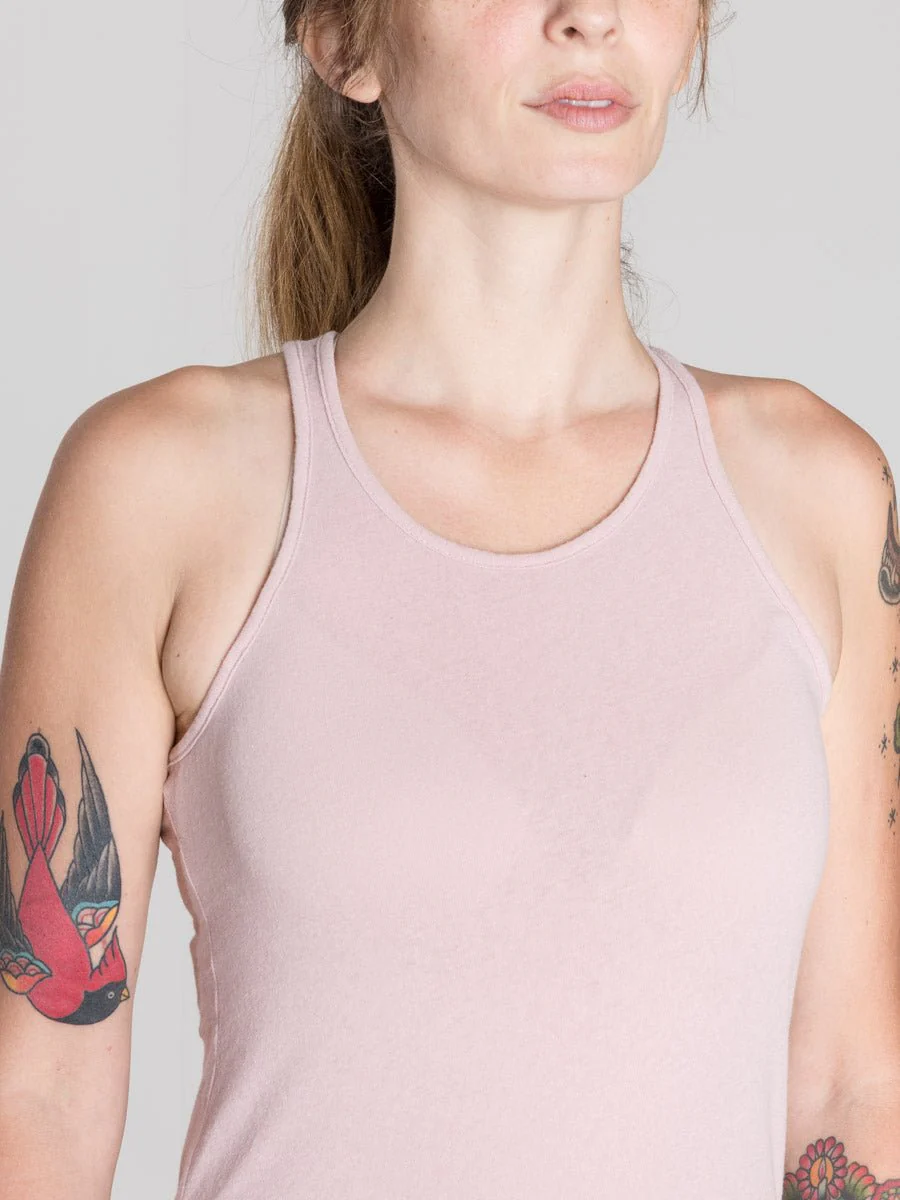 racerback tank - dirty pink - Image 4