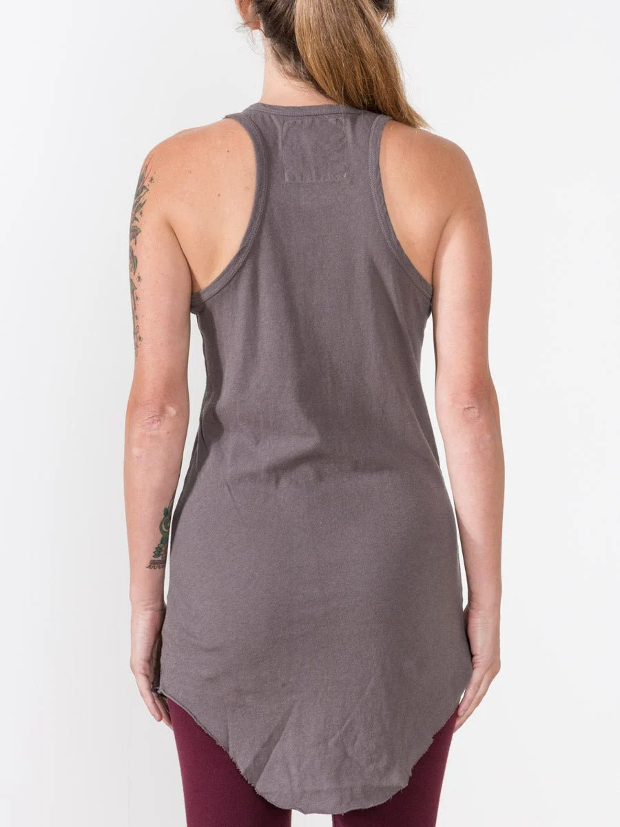 racerback tank - grey - Image 3