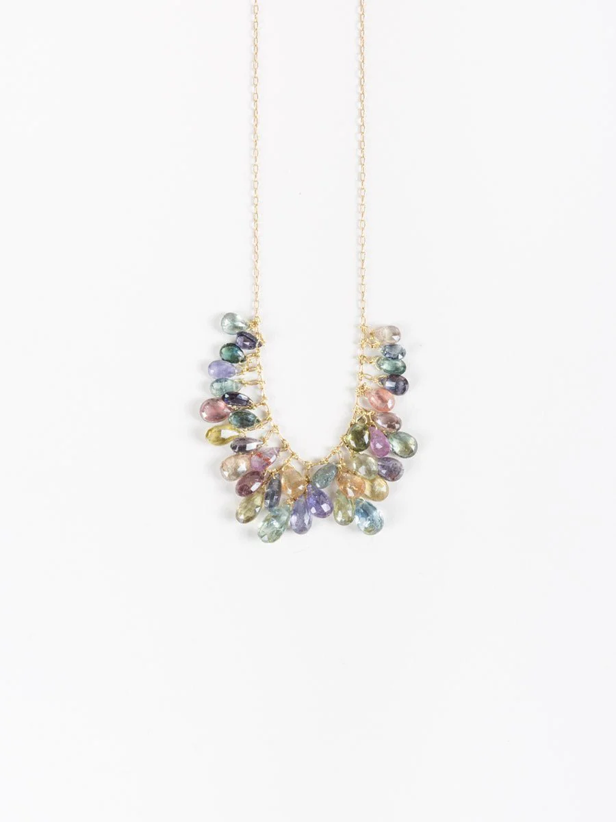 sapphire waterfall necklace - Image 2
