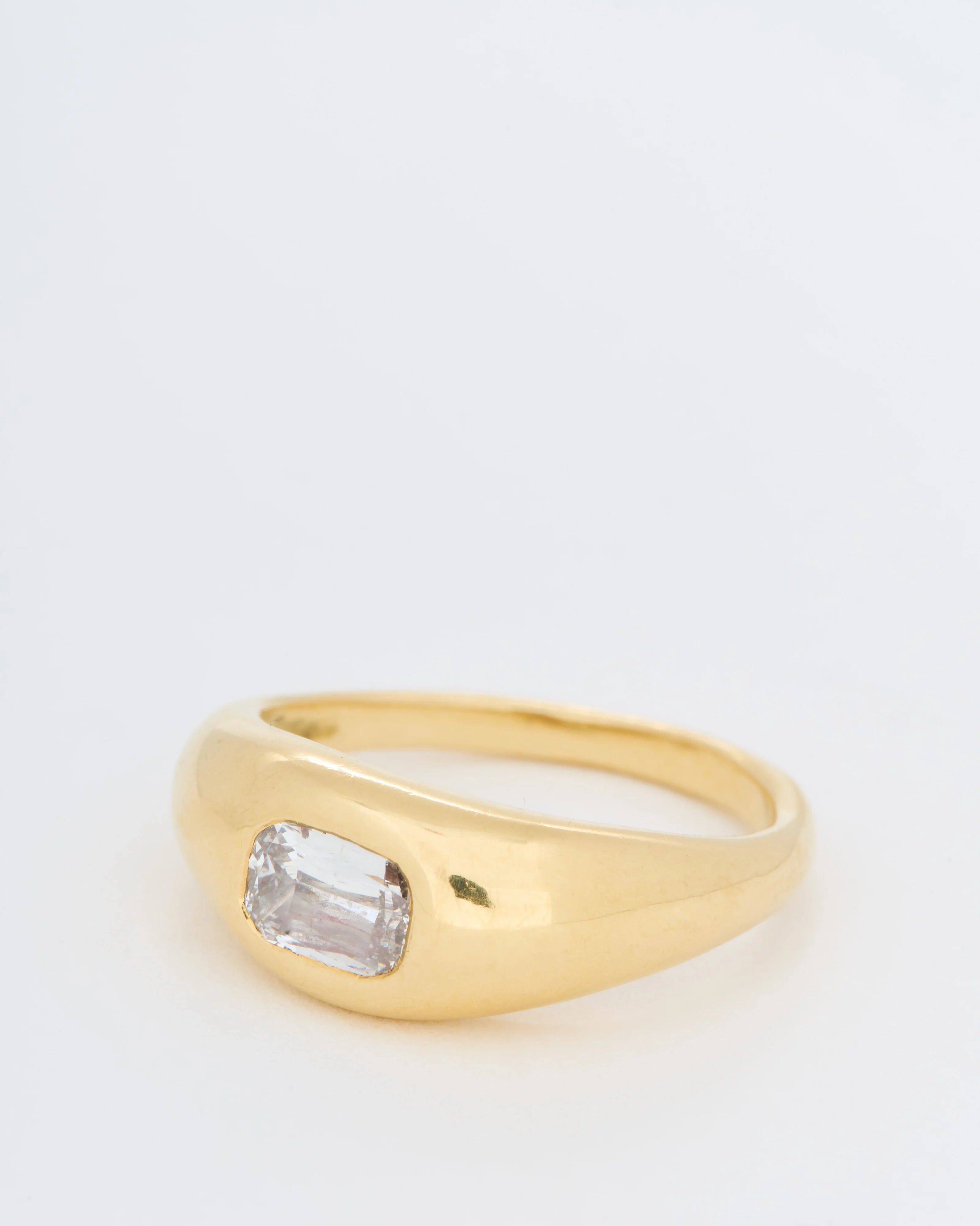 18k diamond cigar band - Image 3