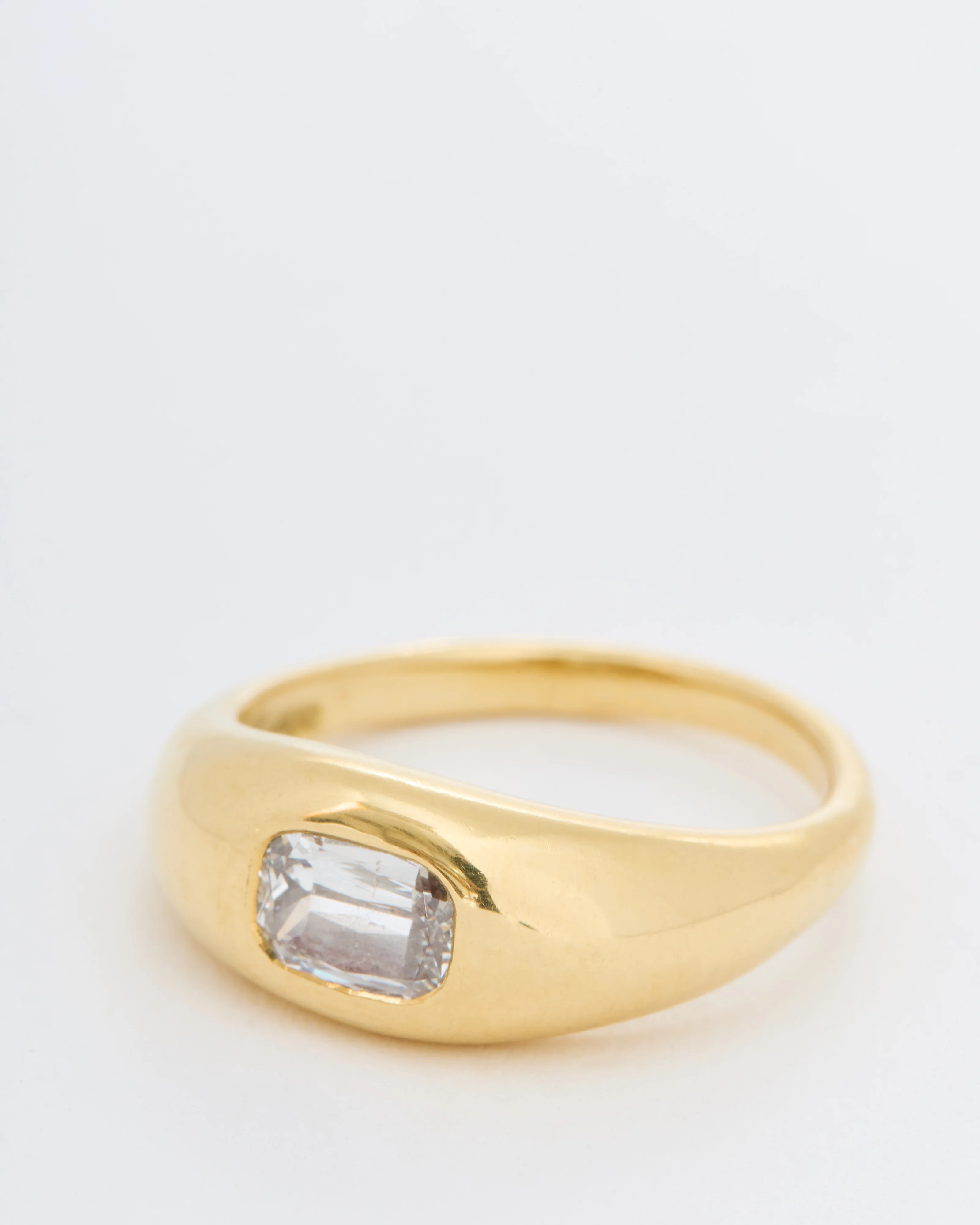 18k diamond cigar band - Image 4