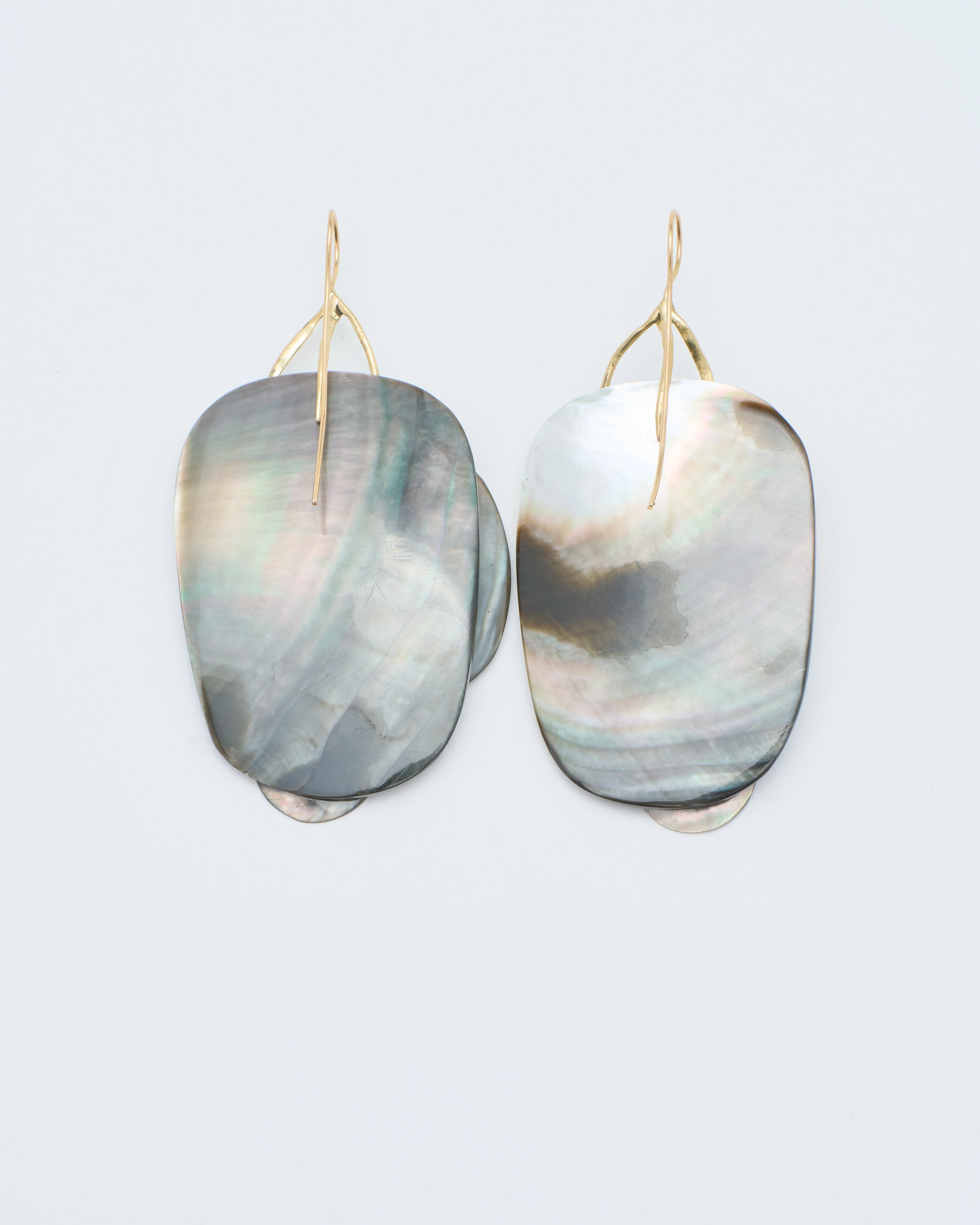 black mother of pearl mobile earrings - Image 8