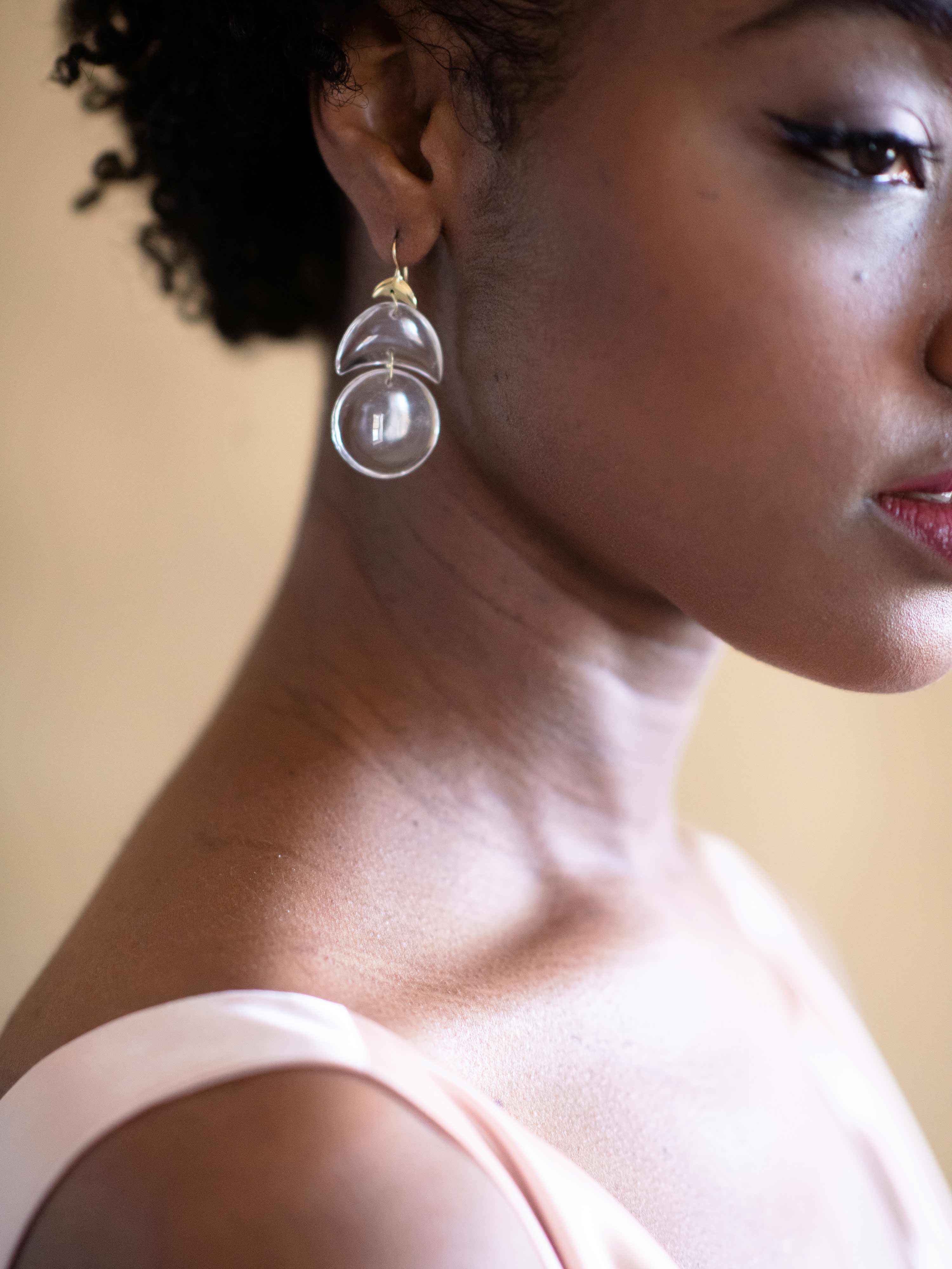 crystal mini arp earring crystal - Image 5