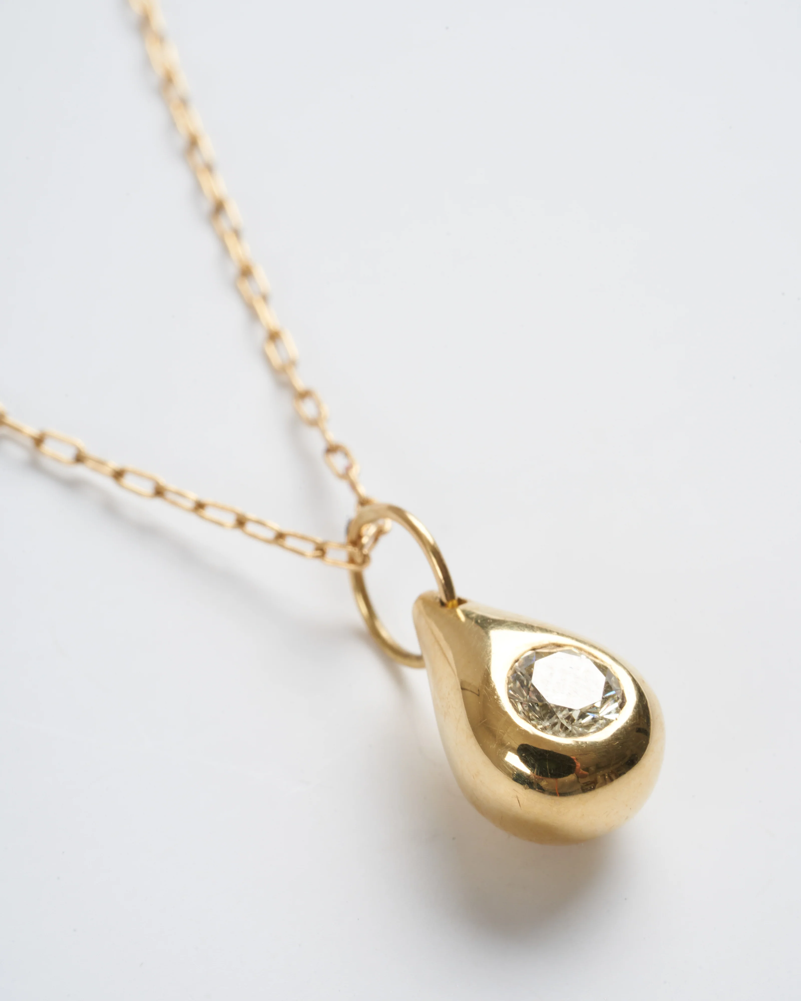 diamond ball necklace - diamond/gold - Image 2