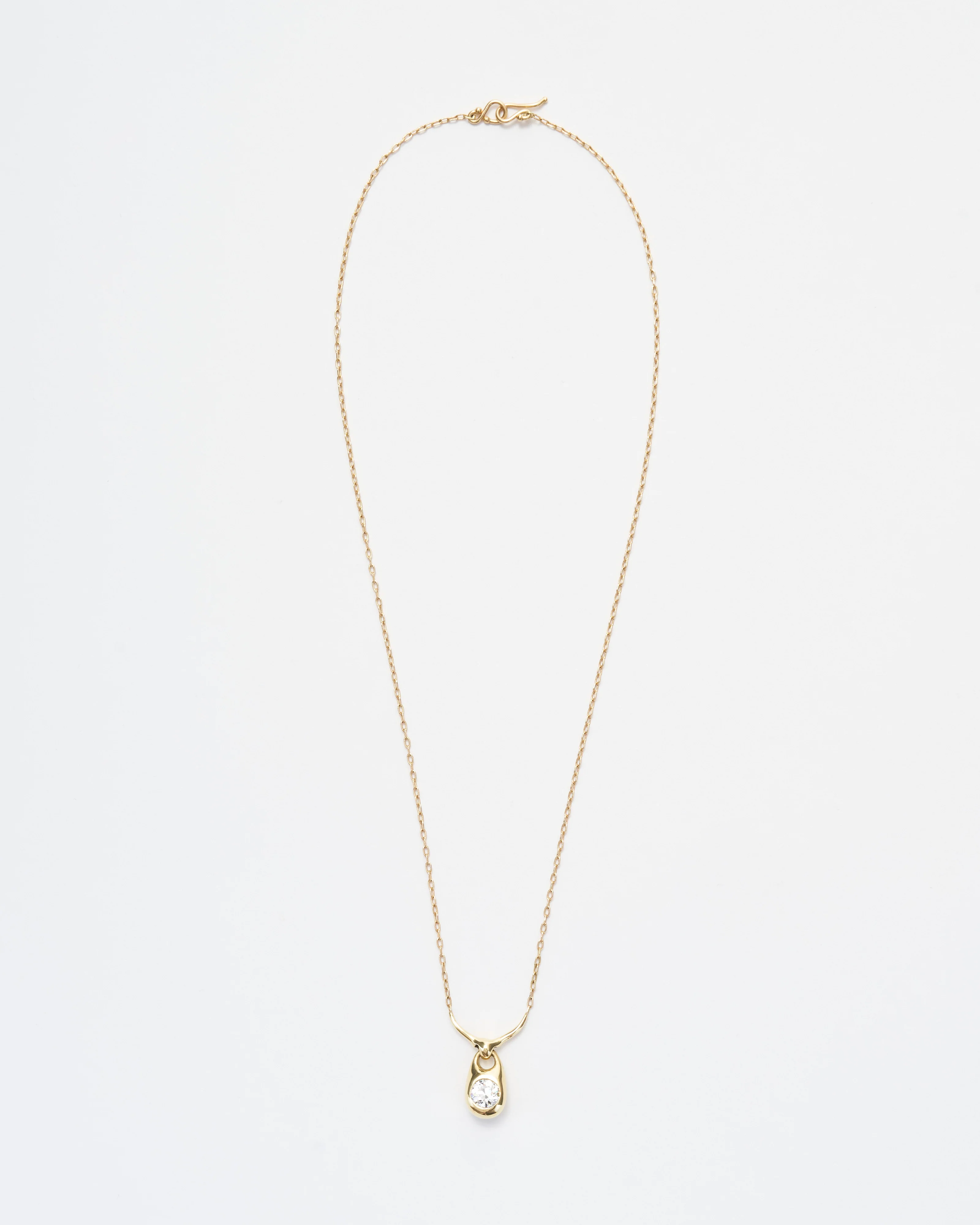 diamond locket charm necklace