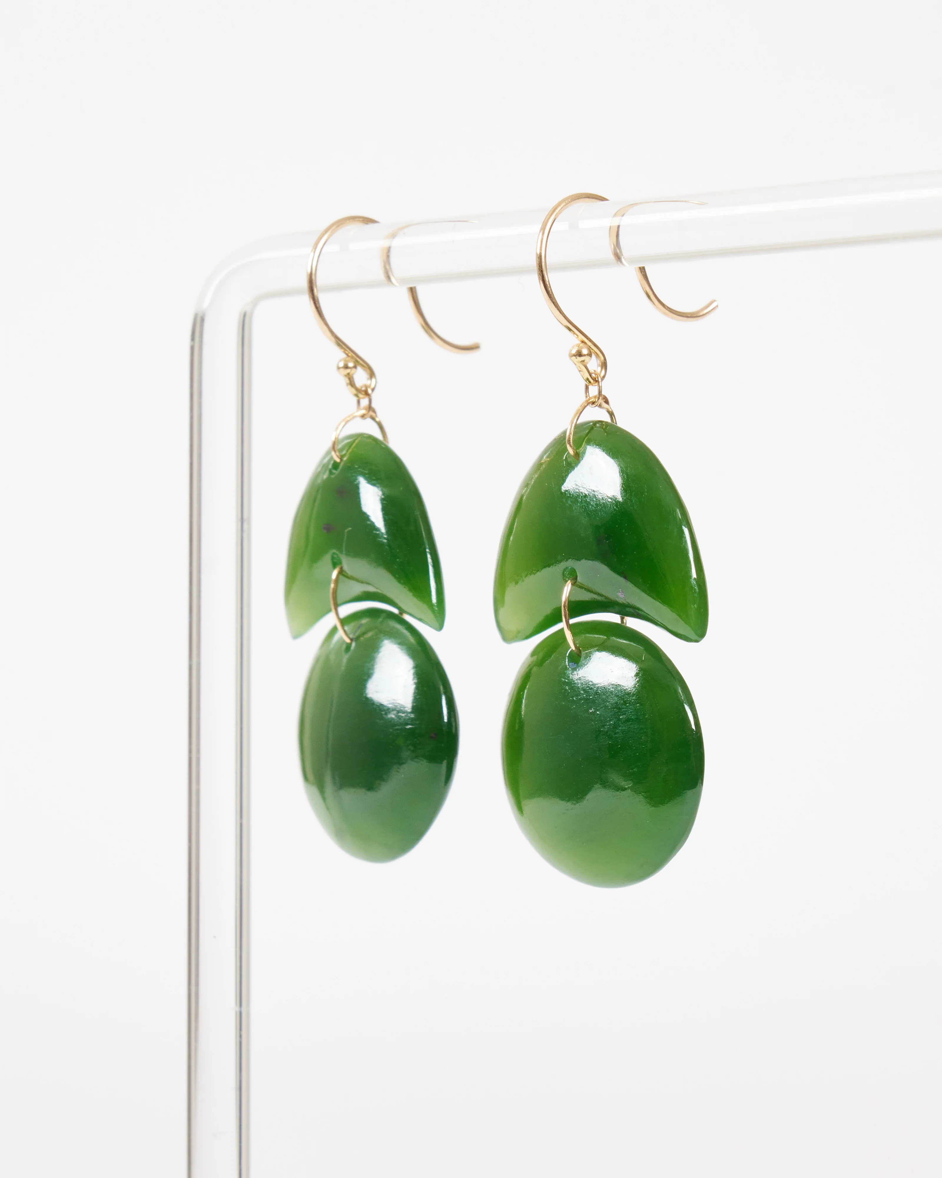 jade tiny arps earrings - Image 2