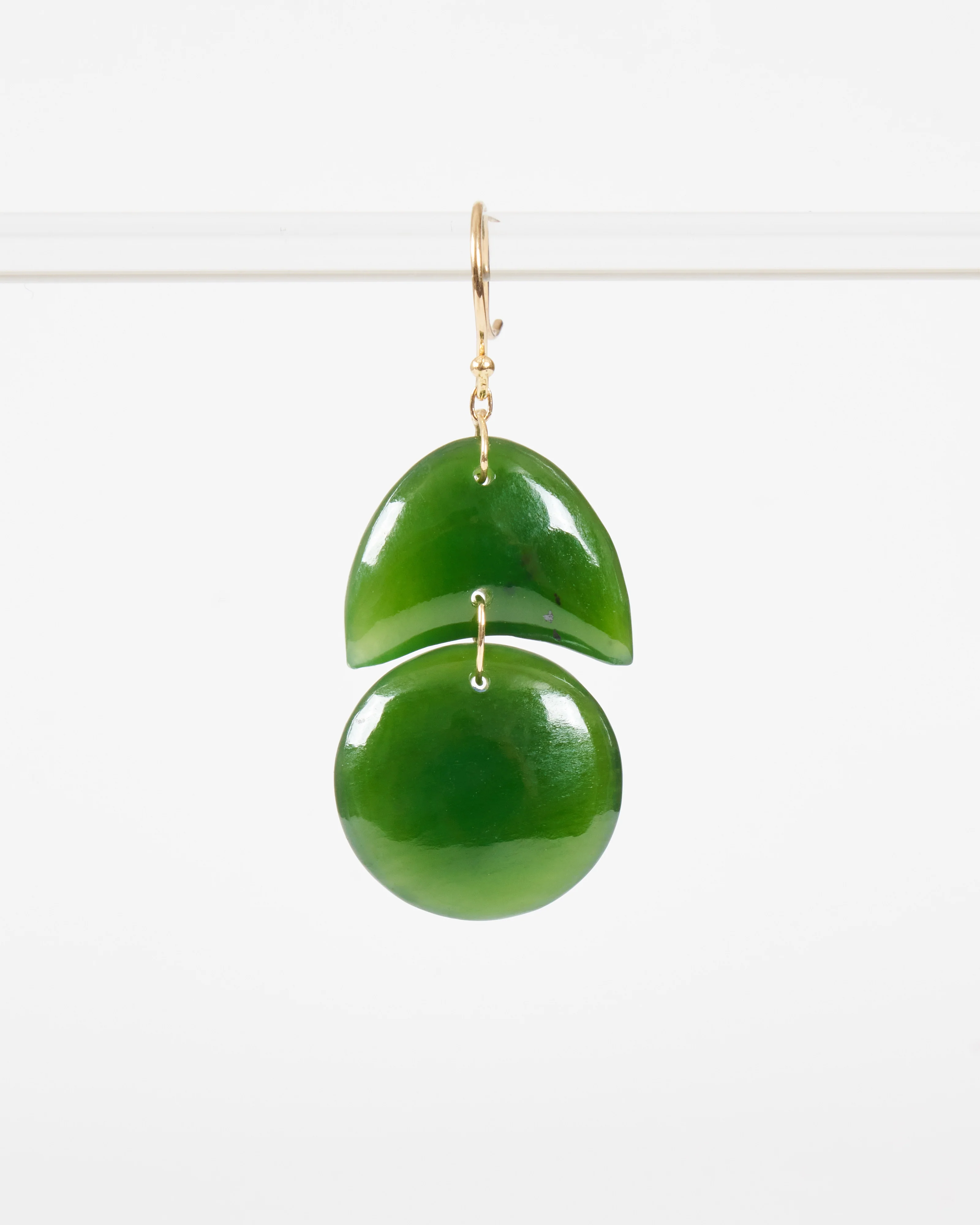 jade tiny arps earrings - Image 4