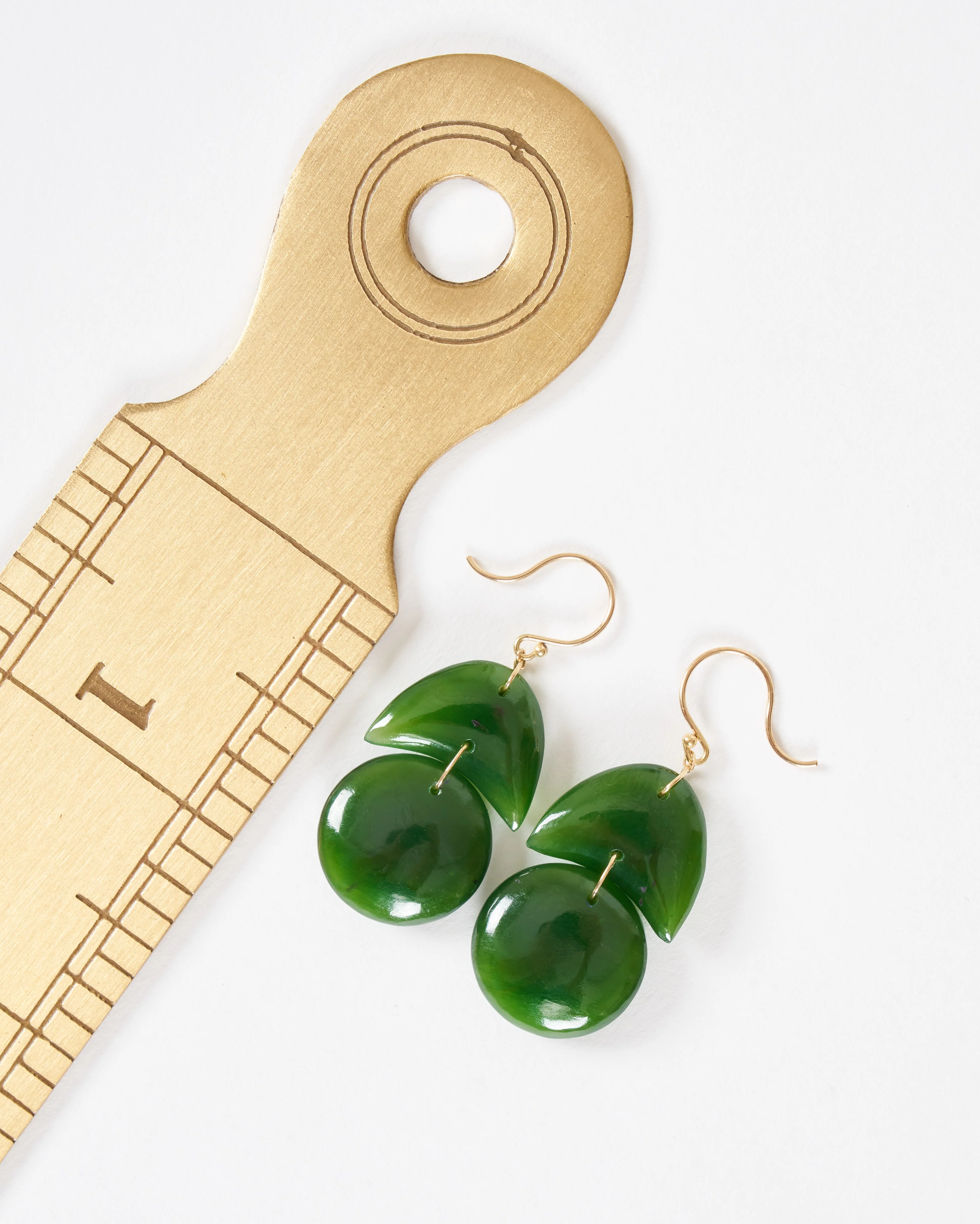 jade tiny arps earrings - Image 5