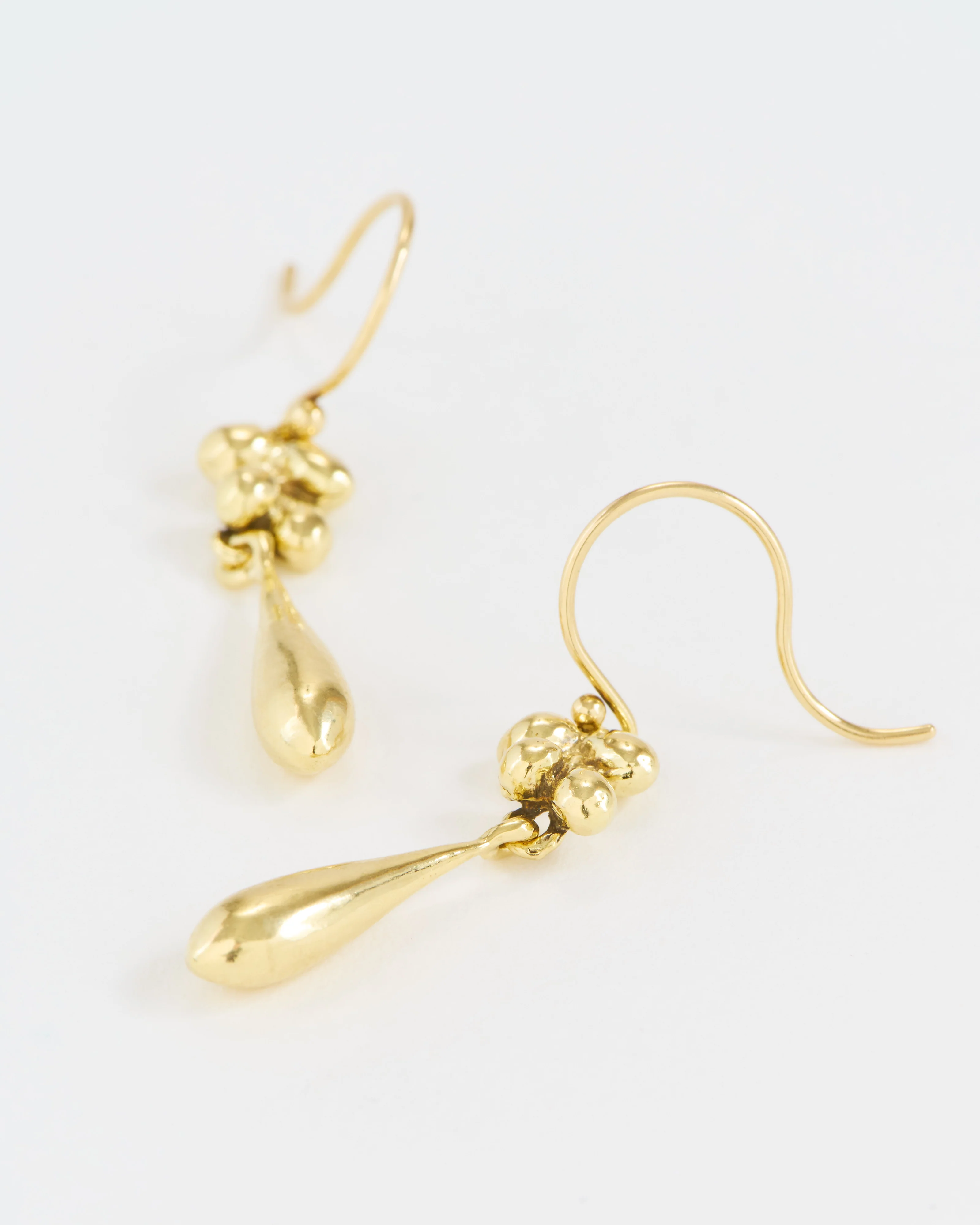 molten cluster long drop earrings - Image 5
