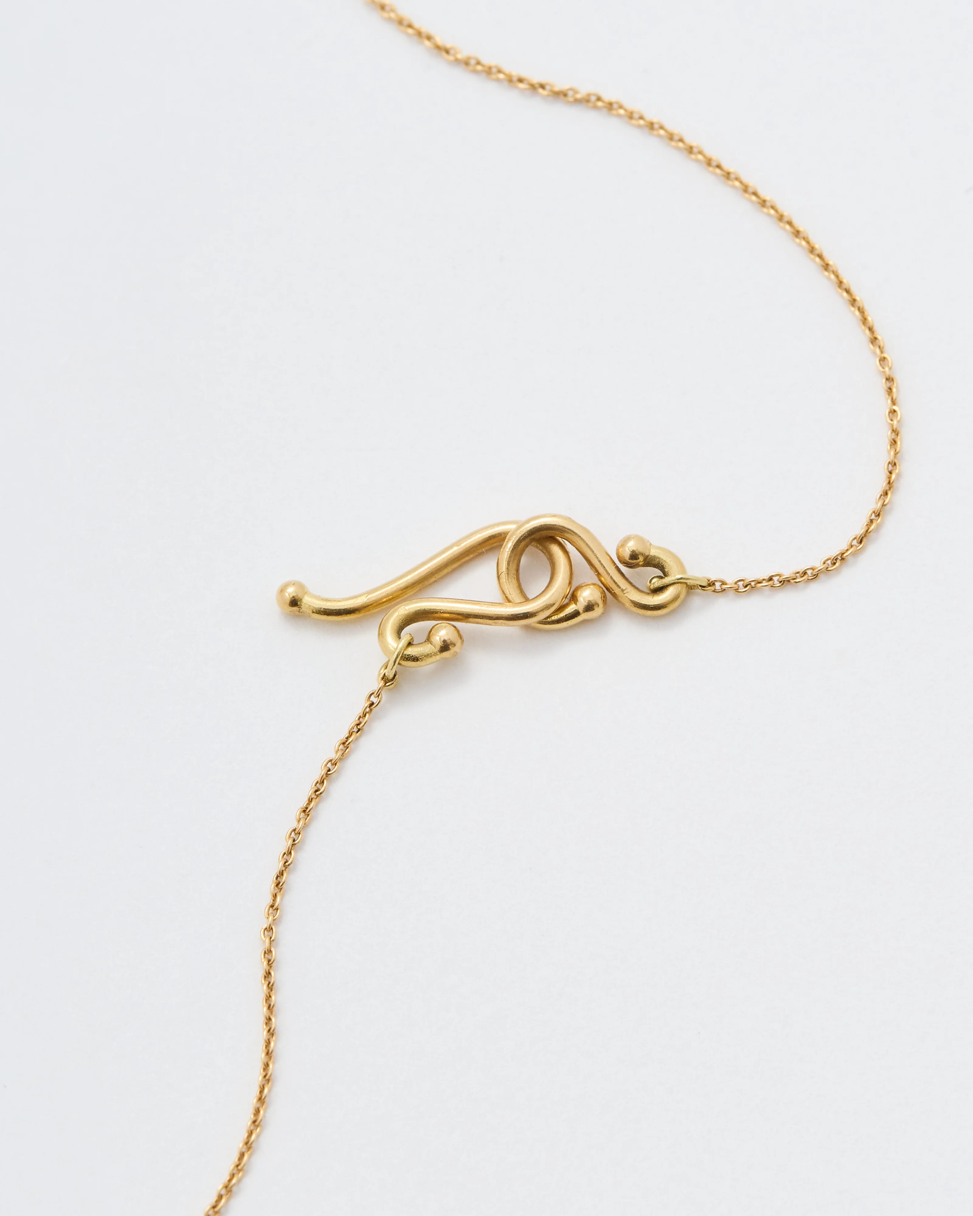 opal 18k holder bead pendant necklace - Image 6