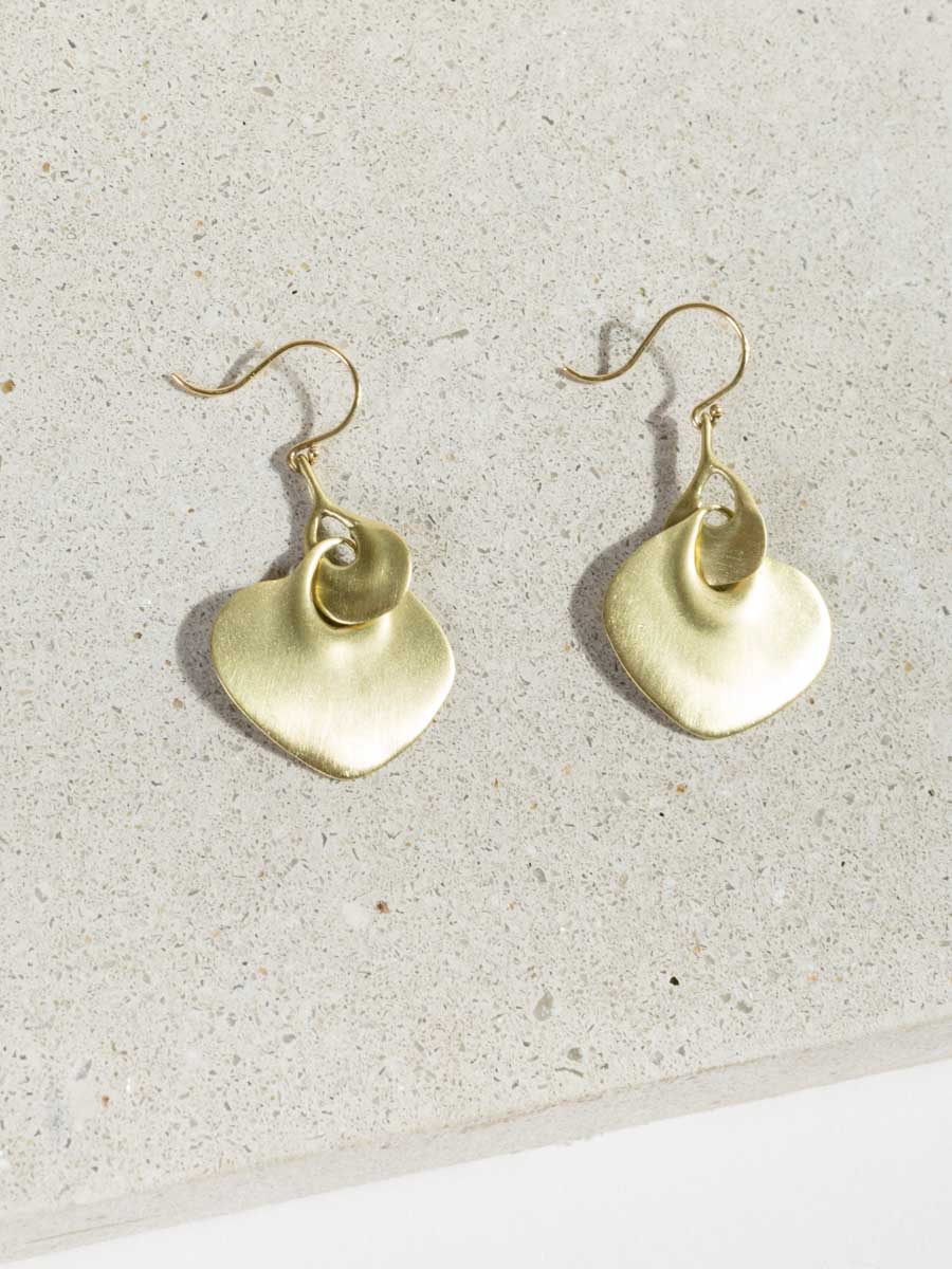 peacock eye earrings - Image 3