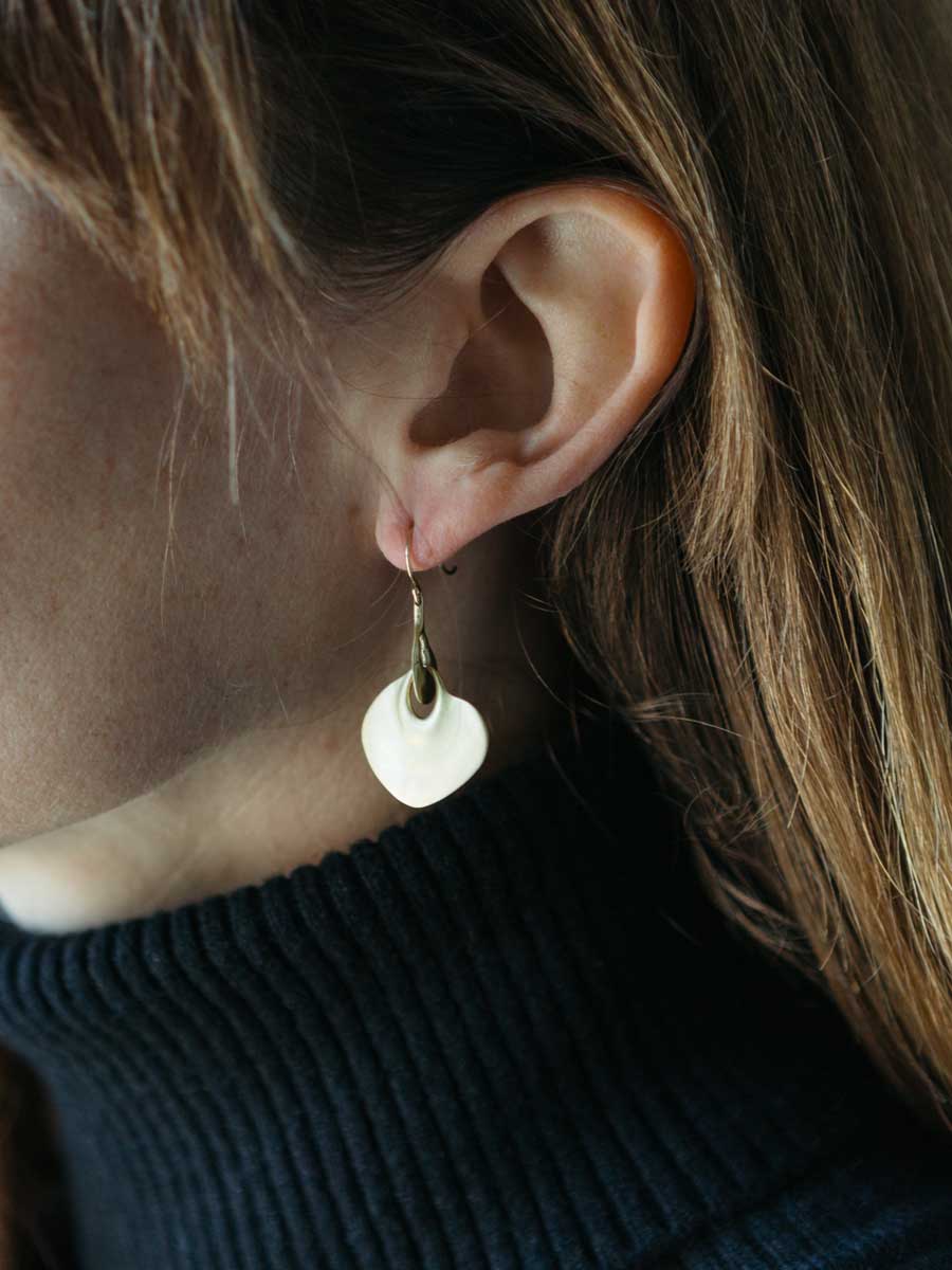 peacock eye earrings - Image 4