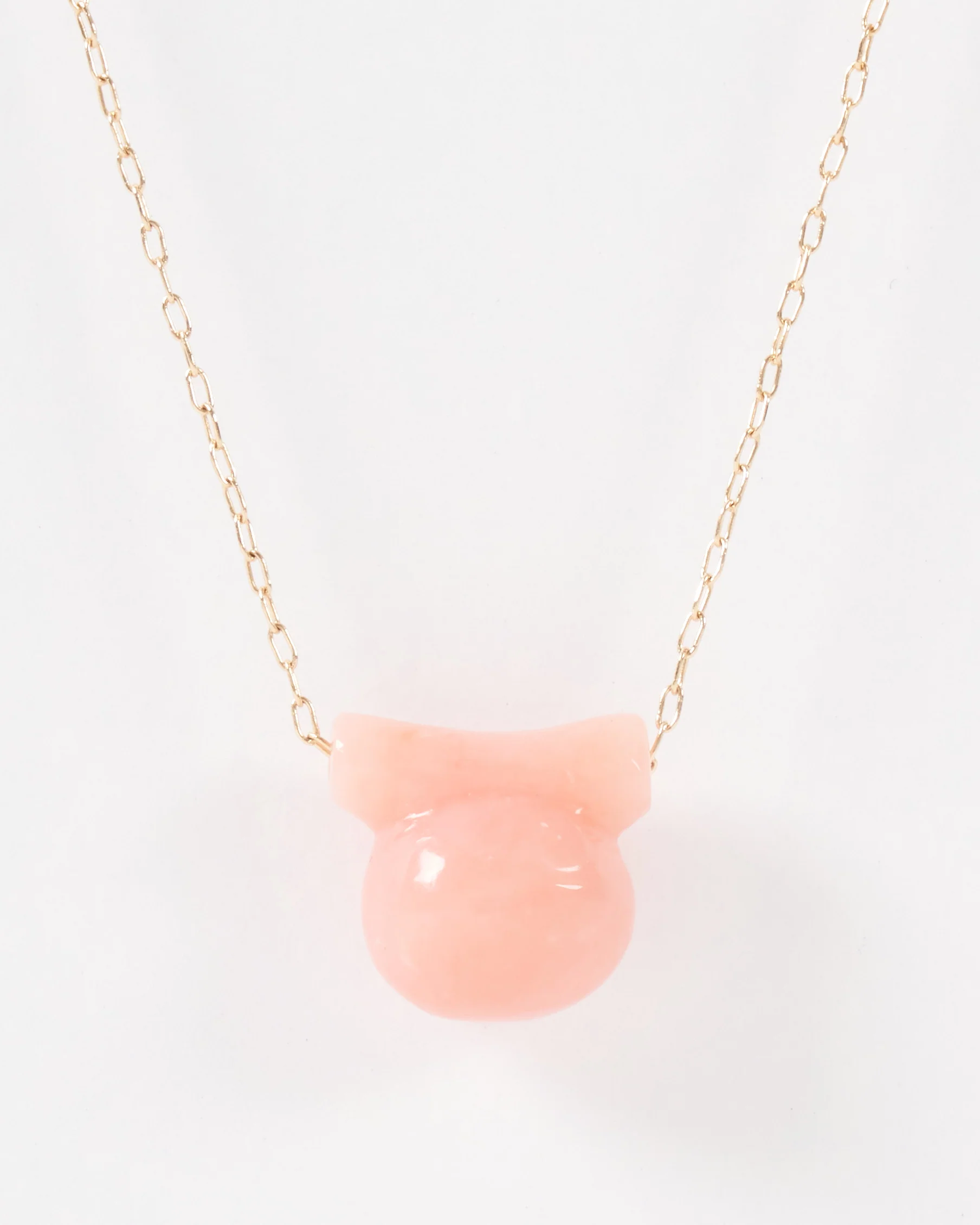 small opal etruscan bead necklace - Image 2