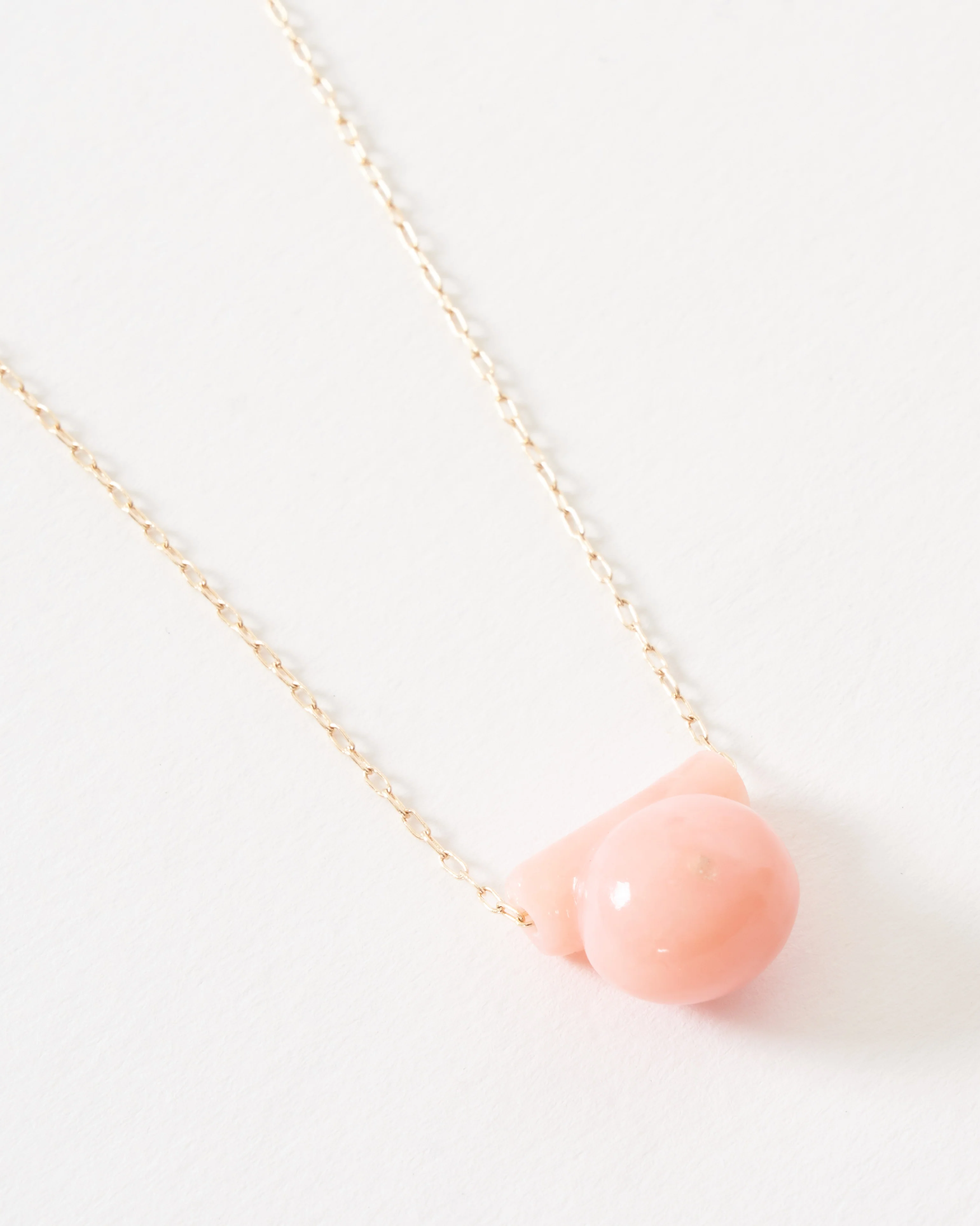 small opal etruscan bead necklace - Image 4