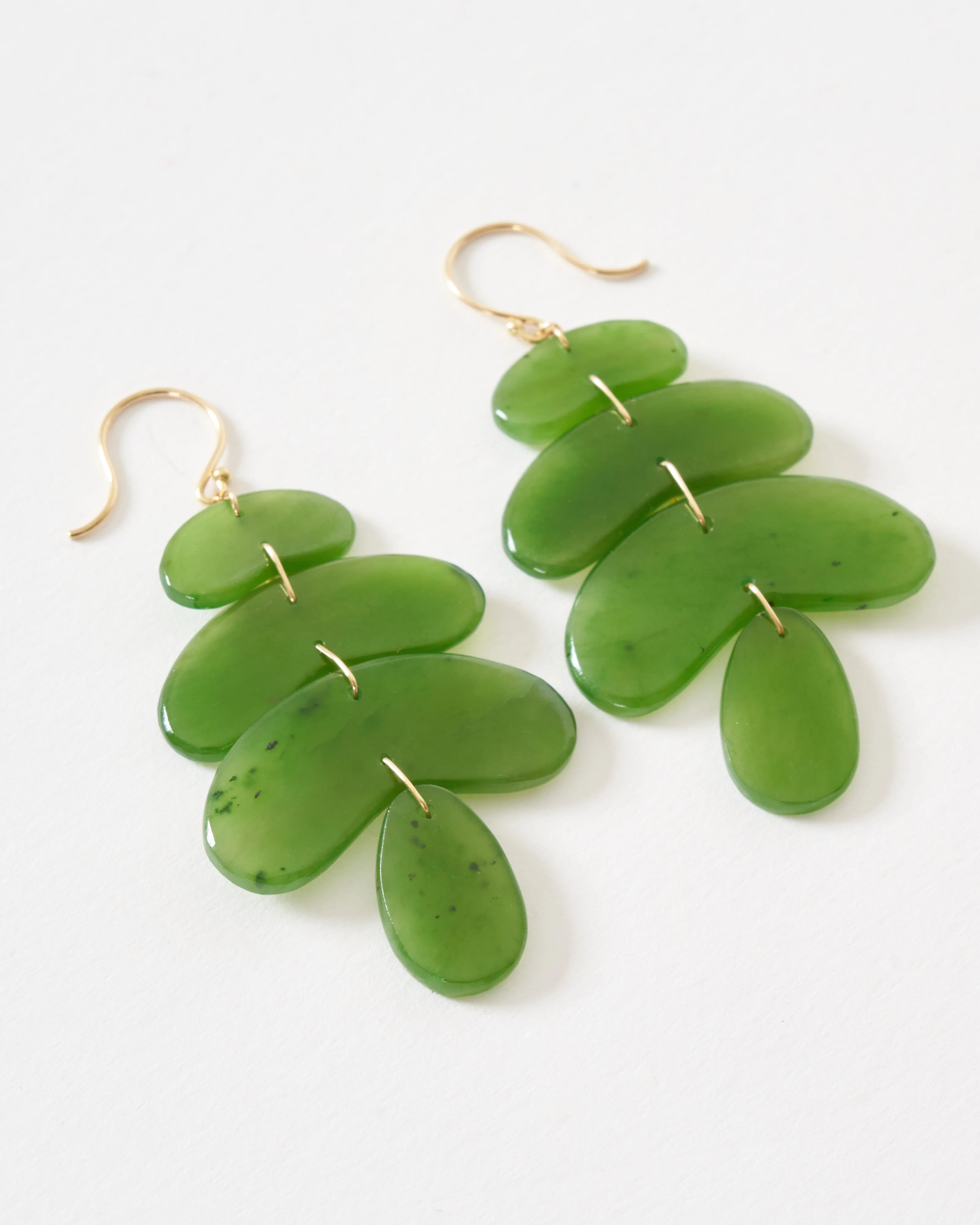 small totem jade earrings - Image 5