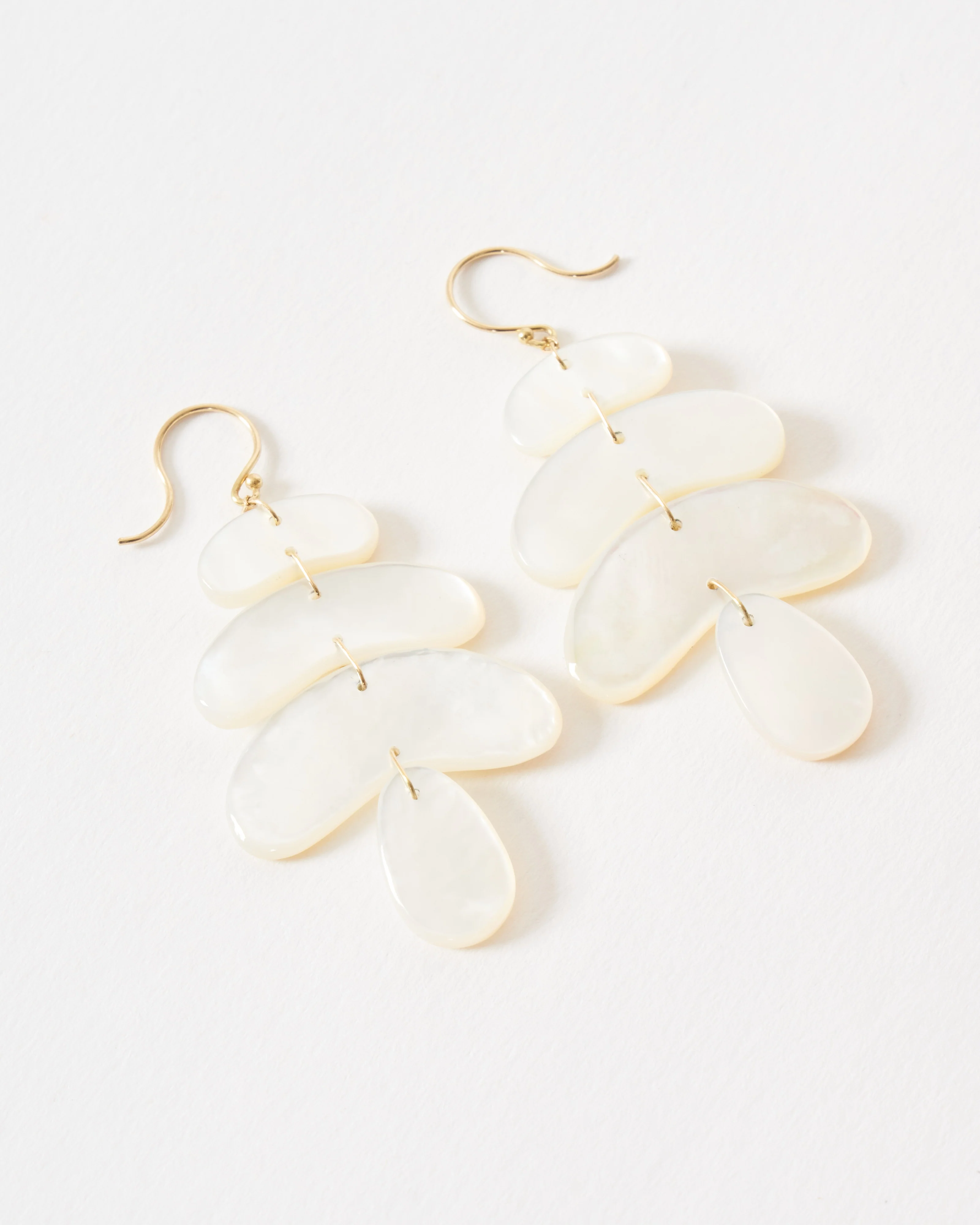 small totem mother of pearl earrings - Image 4